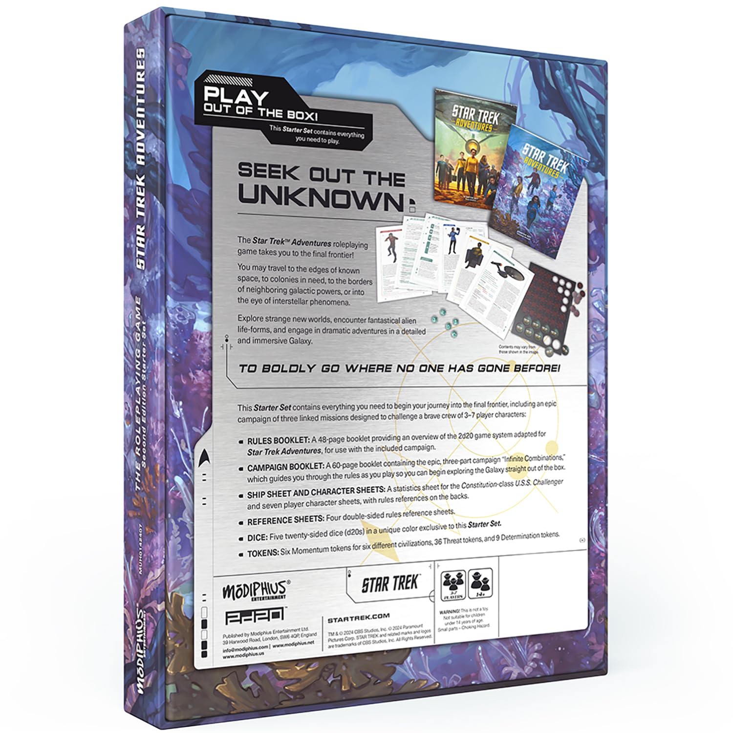 Modiphius Star Trek Adventures The Roleplaying Game Second Edition Starter Set 9