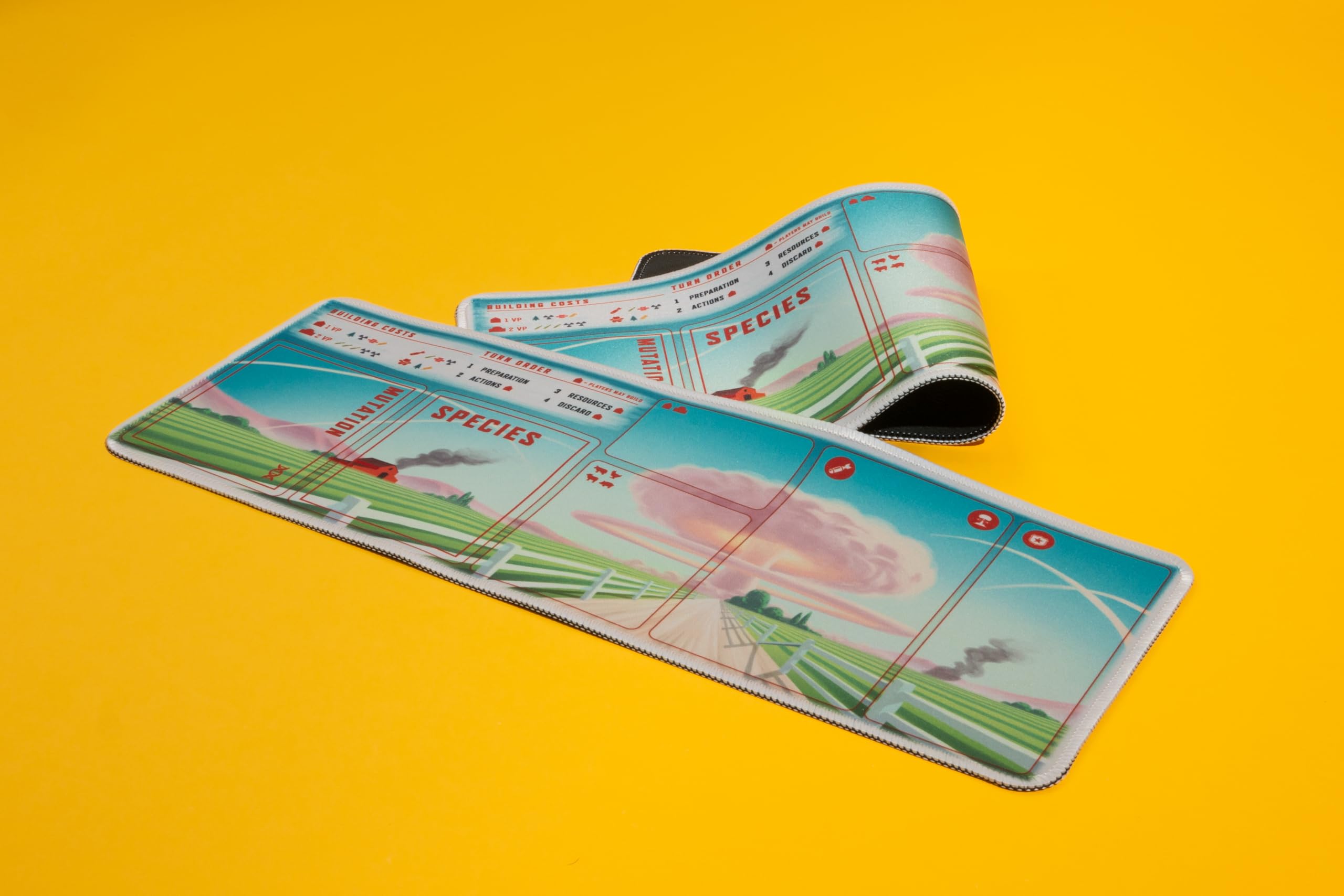 Farms Race Deluxe Edition 5-Pack Player Mats with Original Artwork