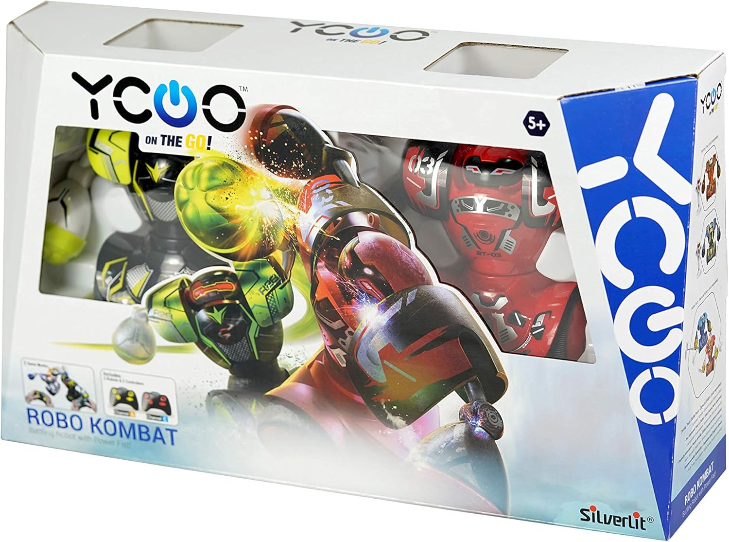 Silverlit Robo Kombat Twin Pack - Battle Robots with LED Eyes & Sound Effects for Ages 5-12 4