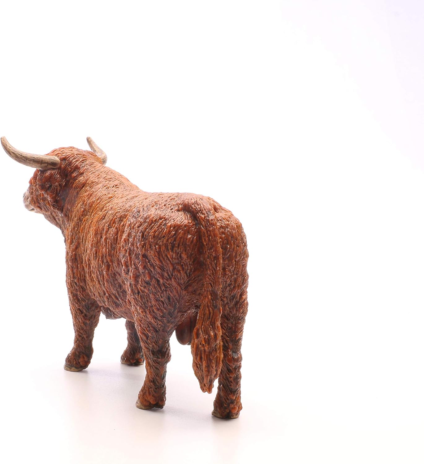 Schleich 13919 Farm World Highland Bull - Detailed Animal Figure for Kids 3+