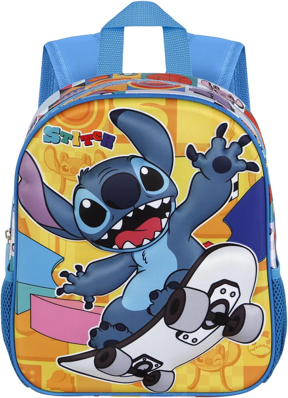 Disney Lilo and Stitch Skater-Small 3D Backpack (07028)