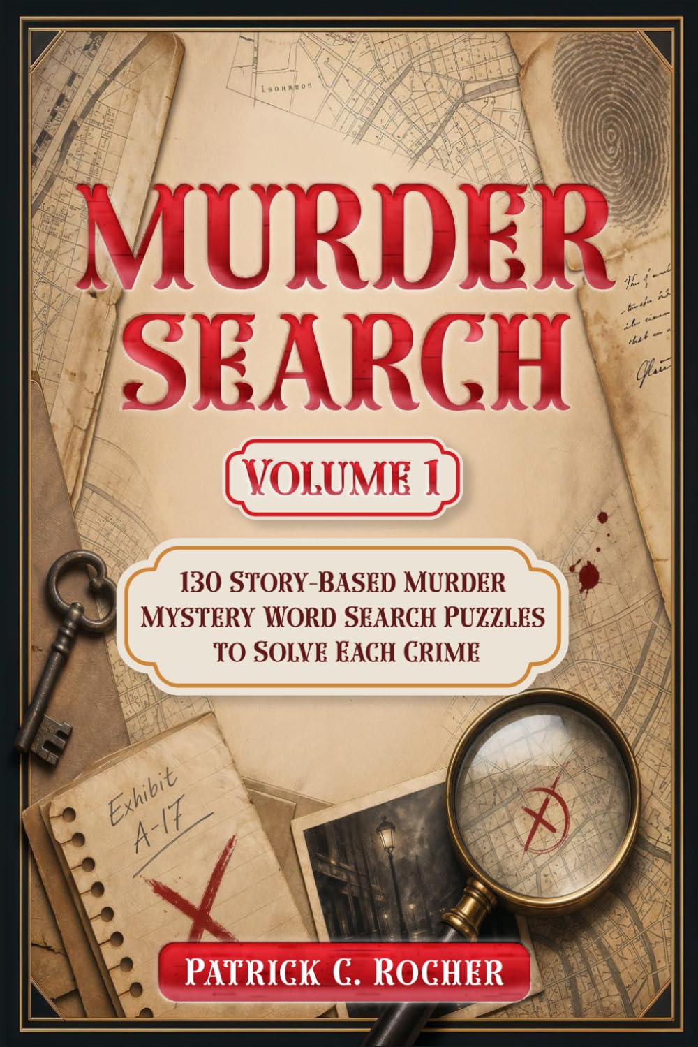 Murder Search – Volume 1: 130 Story-Based Murder Mystery Word Search Puzzles | Paperback 1