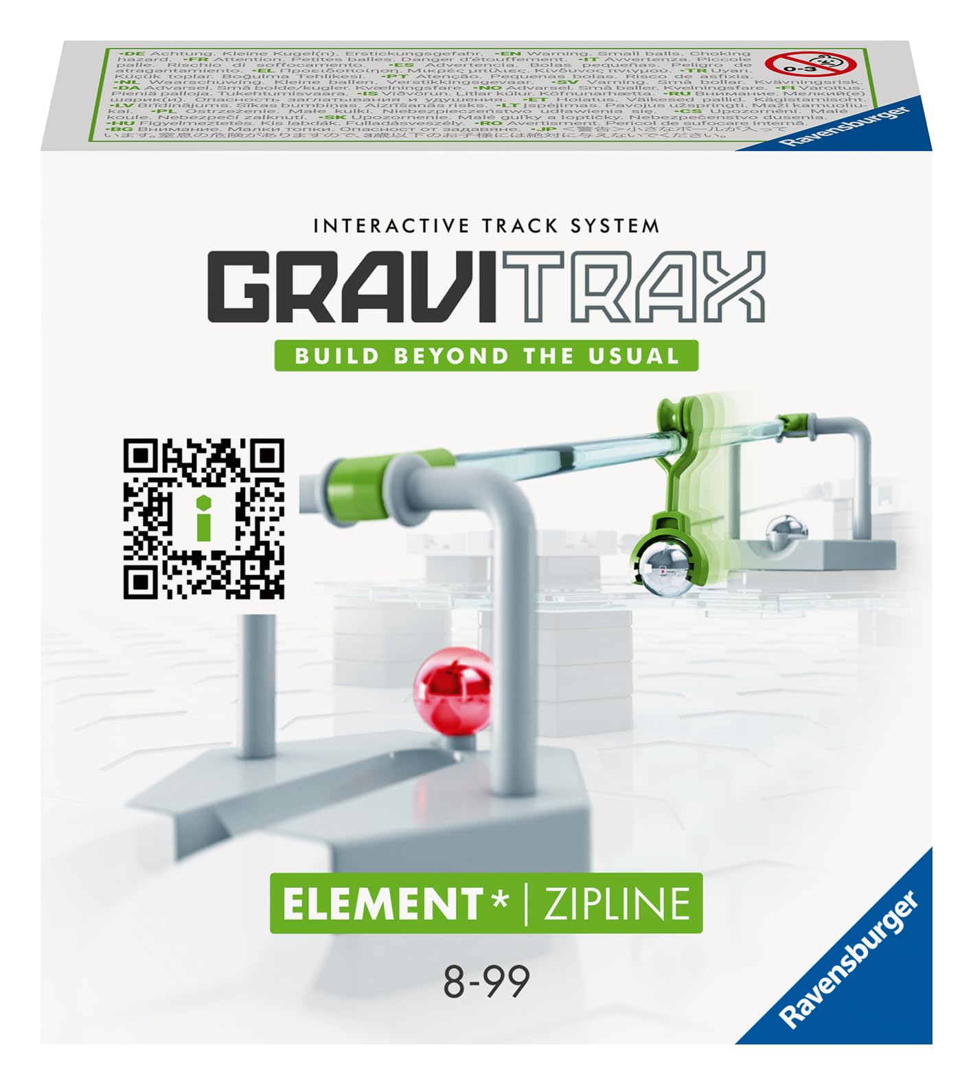 GraviTrax Zipline Extension - Marble Run STEM Toy for Ages 8+ | Yellow Metal 7