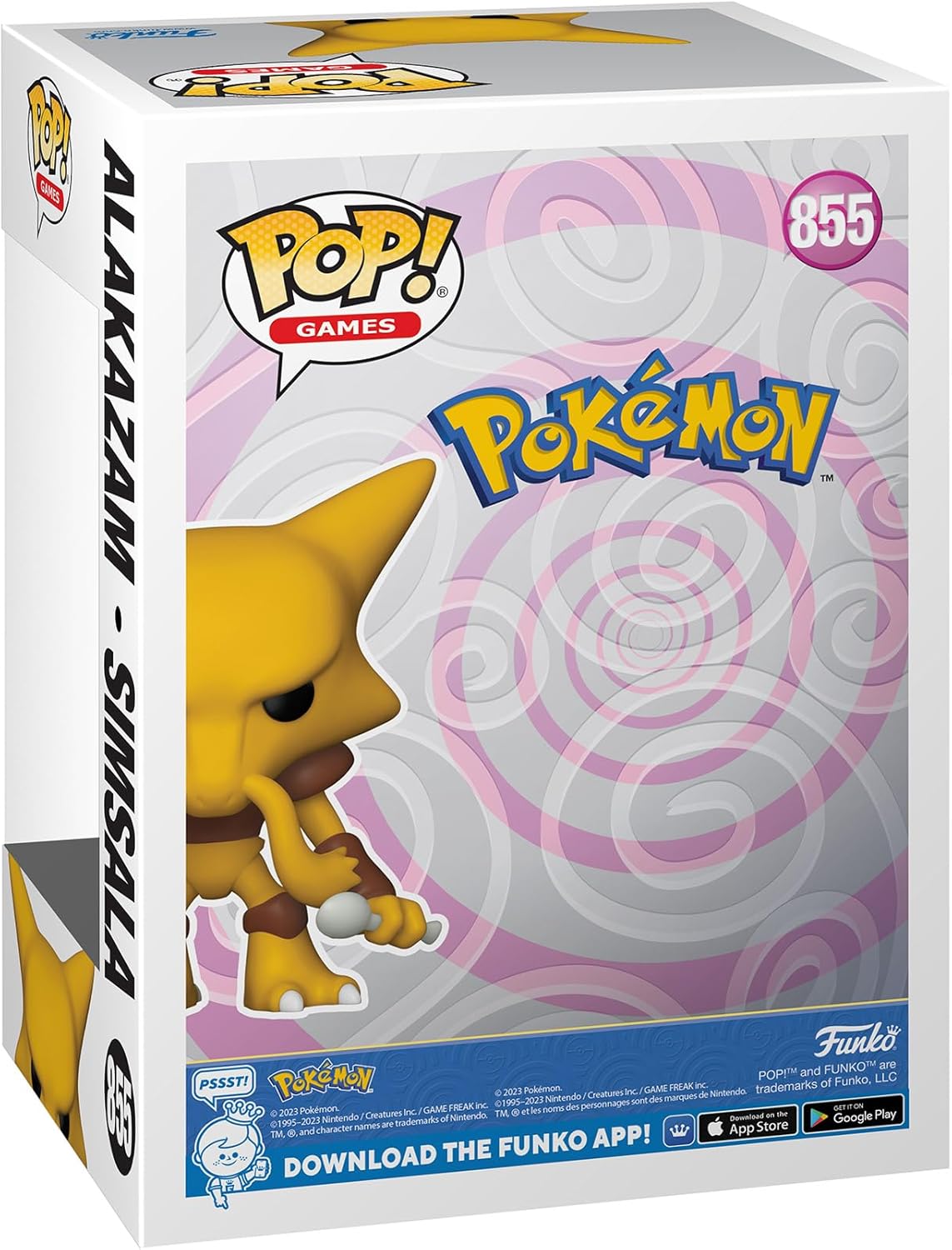 Funko Pop! Spiele Pokémon – Abra &amp; Alakazam Vinylfigur (74216) 12
