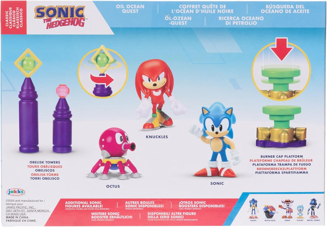 Sonic The Hedgehog - Oil Ocean Diorama Action Figure Set (2023)