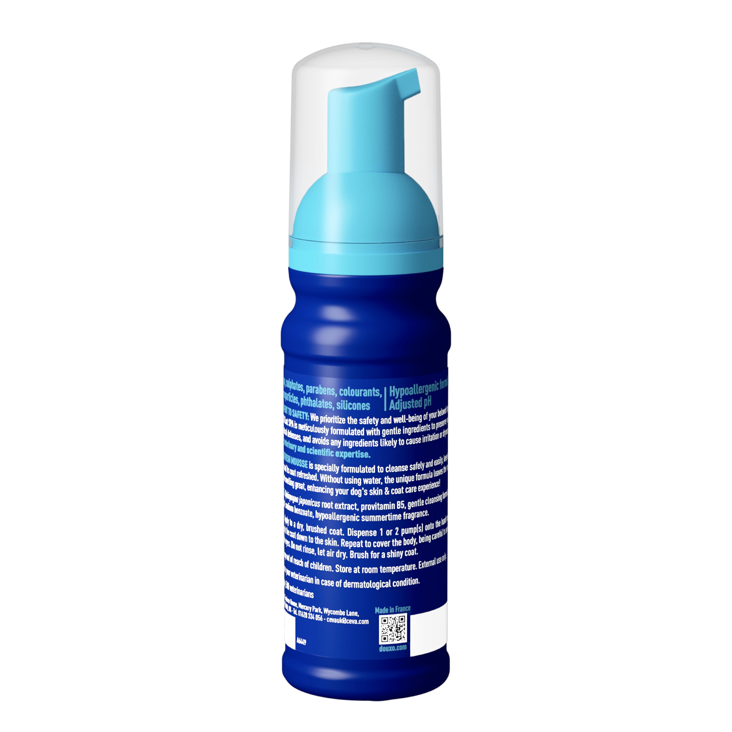 Douxo Skin & Coat SPA Quick Refresh Leave-on Mousse for Dogs - Waterless Cleansing, 150 ml 9