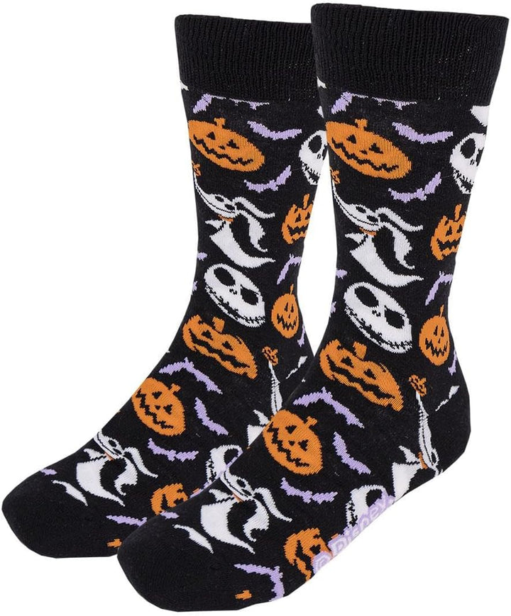 Nightmare Before Christmas Socks - Multicoloured (UK 12-14)