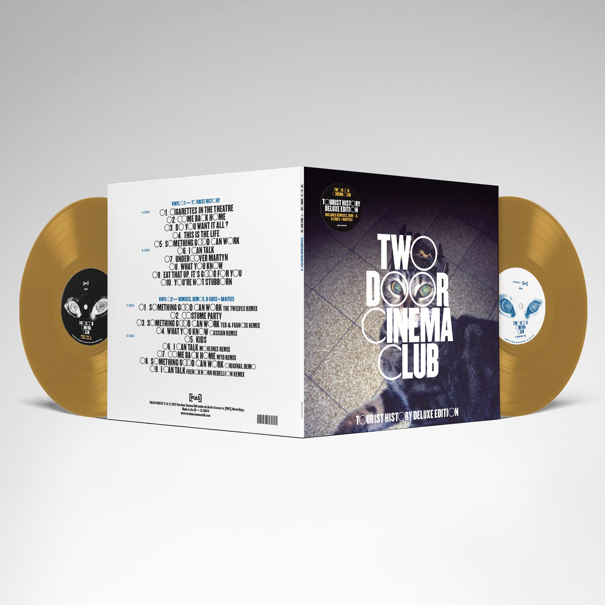 Two Door Cinema Club - Tourist History [15th Anniversary 2LP Gold Vinyl] 1