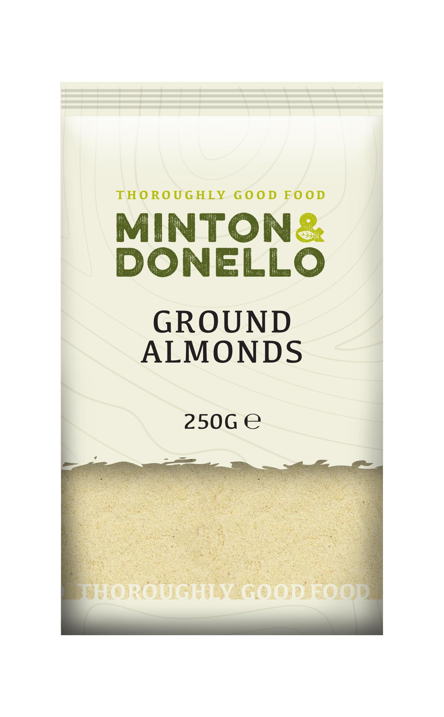 Minton & Donello - Finely Ground Almonds, Blanched Almond Flour, Baking Essential, 250g