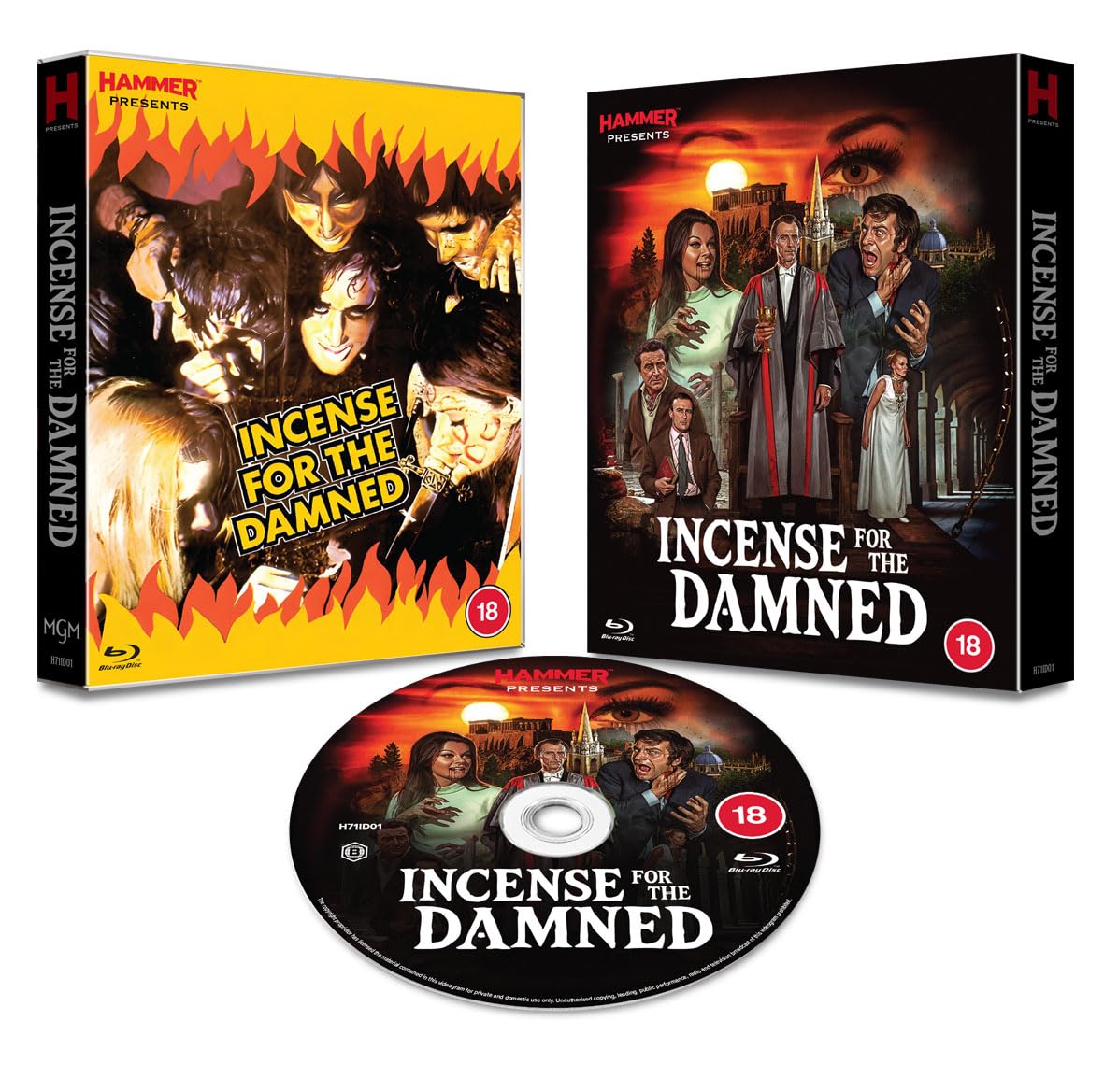 Incense for the Damned / Bloodsuckers [Blu-ray]