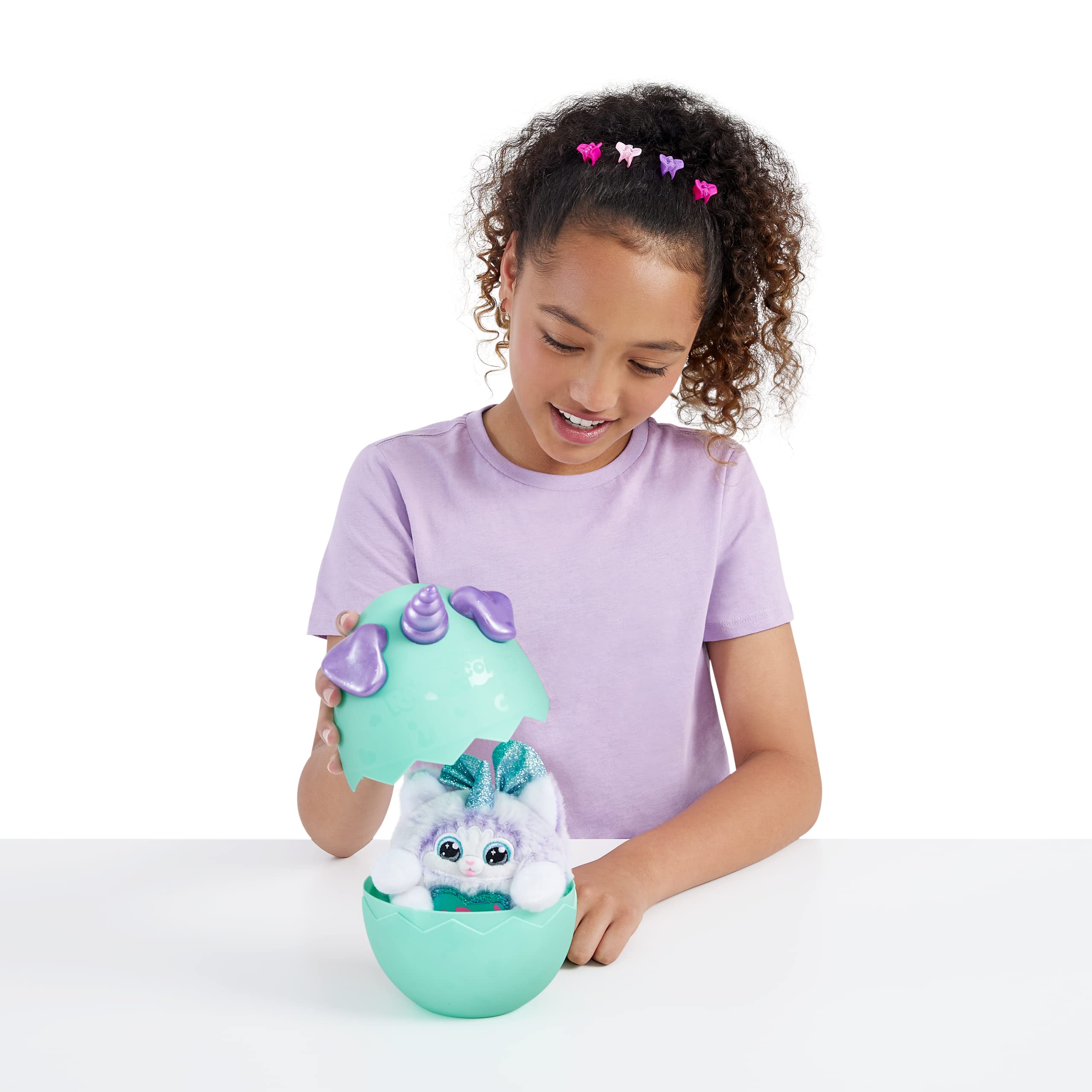 Rainbocorns Puppycorn Bow Surprise - Series 3, Rufus the Husky Plush Toy for Kids