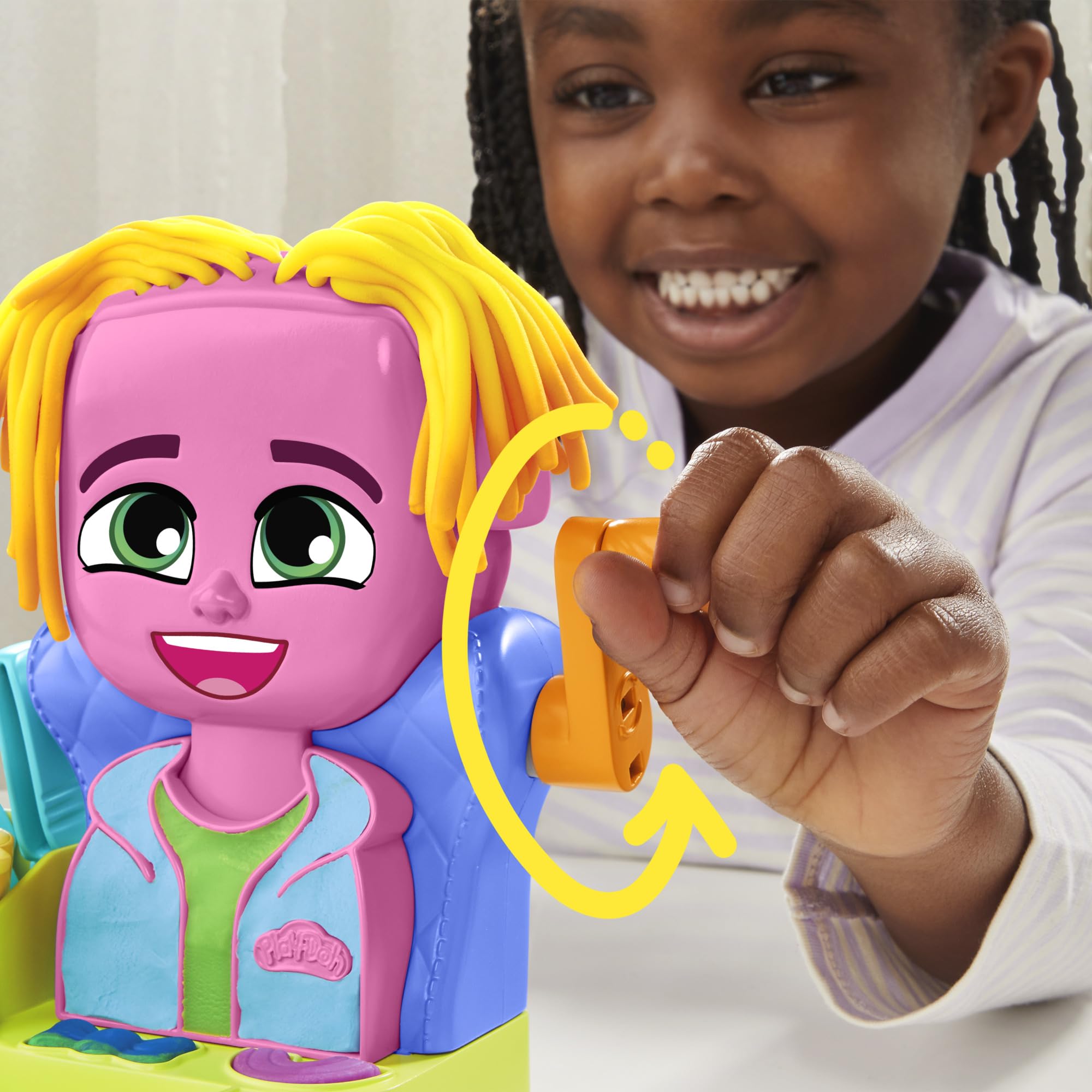 Play-Doh Hair Stylin' Salon Playset - Creative Styling Fun for Ages 3+ 3
