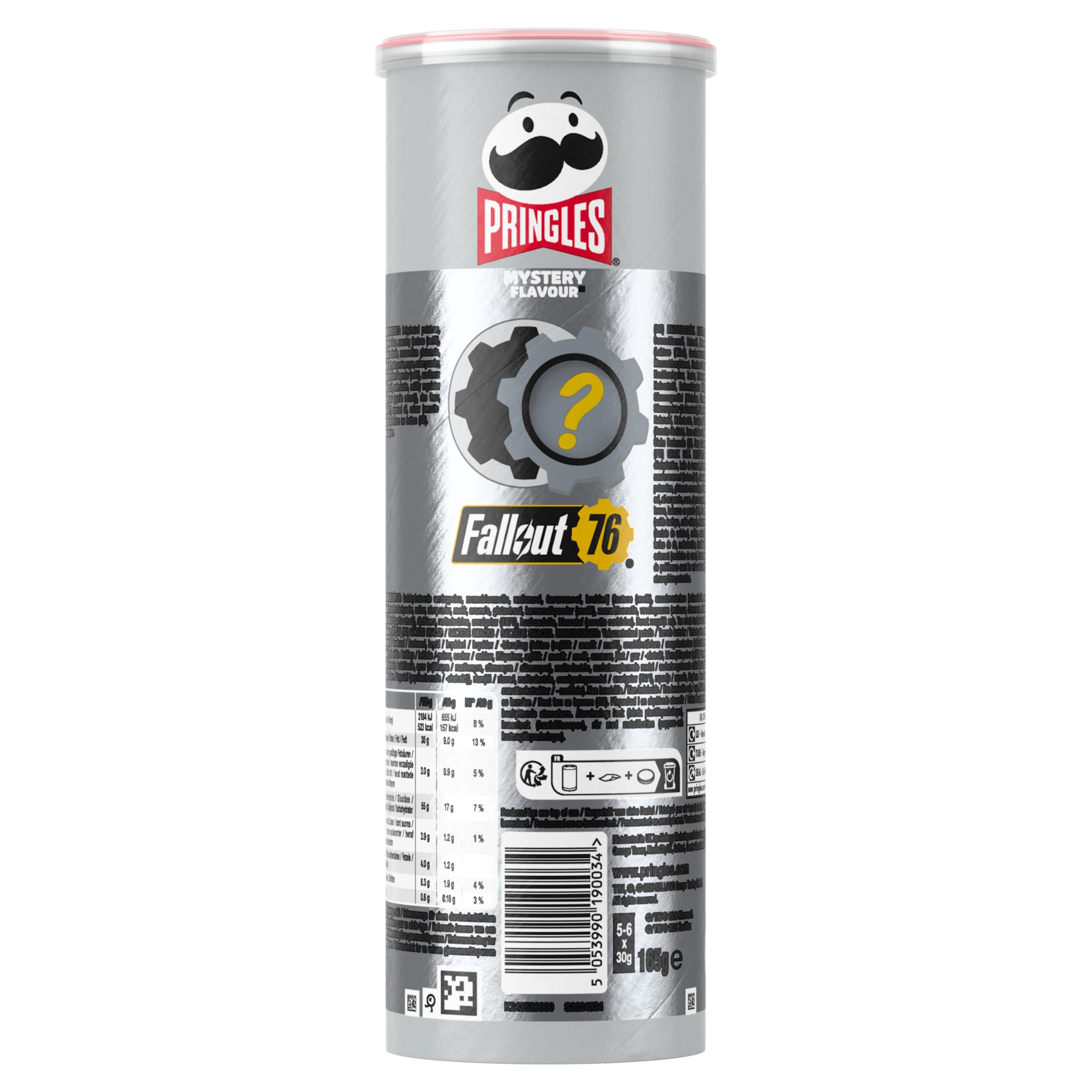Pringles Mystery Flavour Gaming Sharing Crisps | 165g Can