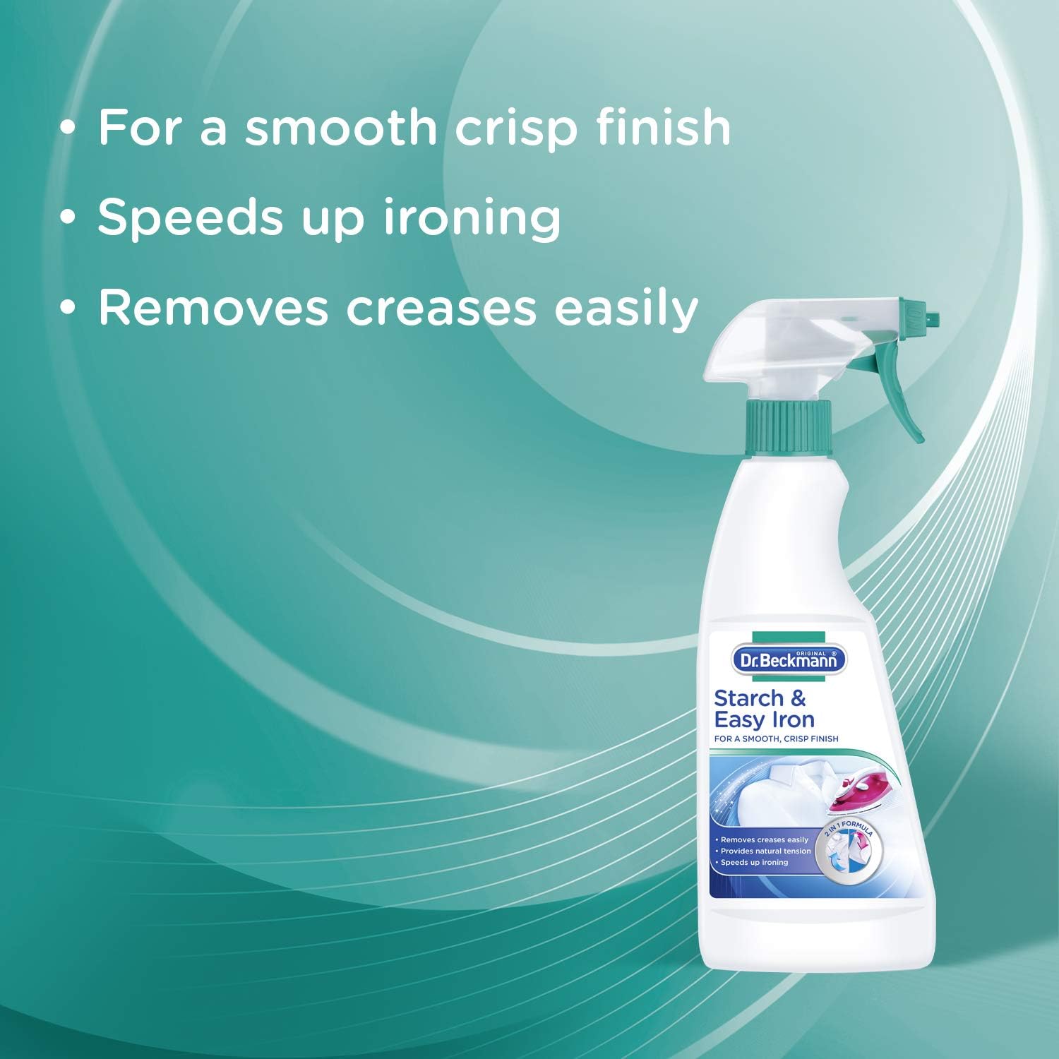Dr. Beckmann - Stärke- &amp; Bügelleichtspray für ein glattes, knackiges Finish 6