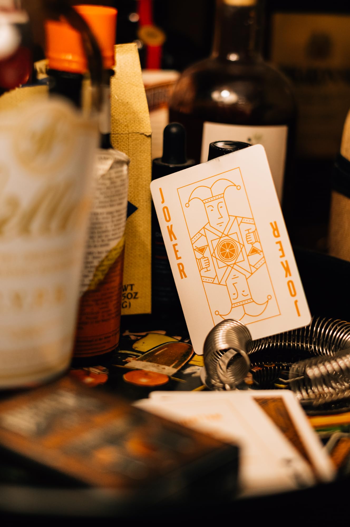 Bicycle Cocktail Playing Cards Deck with 52 Cocktail Recipes