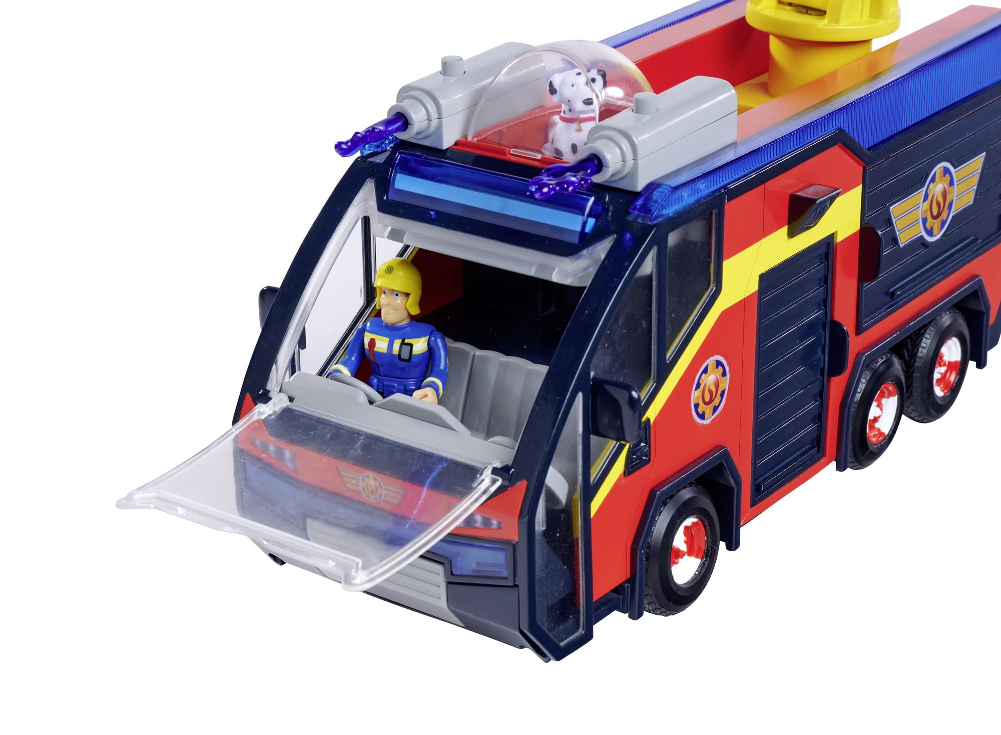 Fireman Sam Jupiter Deluxe Fire Engine Playset - Lights & Sounds, Ages 3+ 6