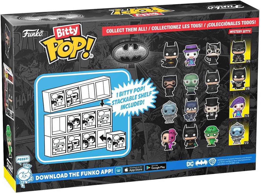 Funko Bitty Pop! Batman 85th - Two Face 4PK with Mystery Mini Figure 10