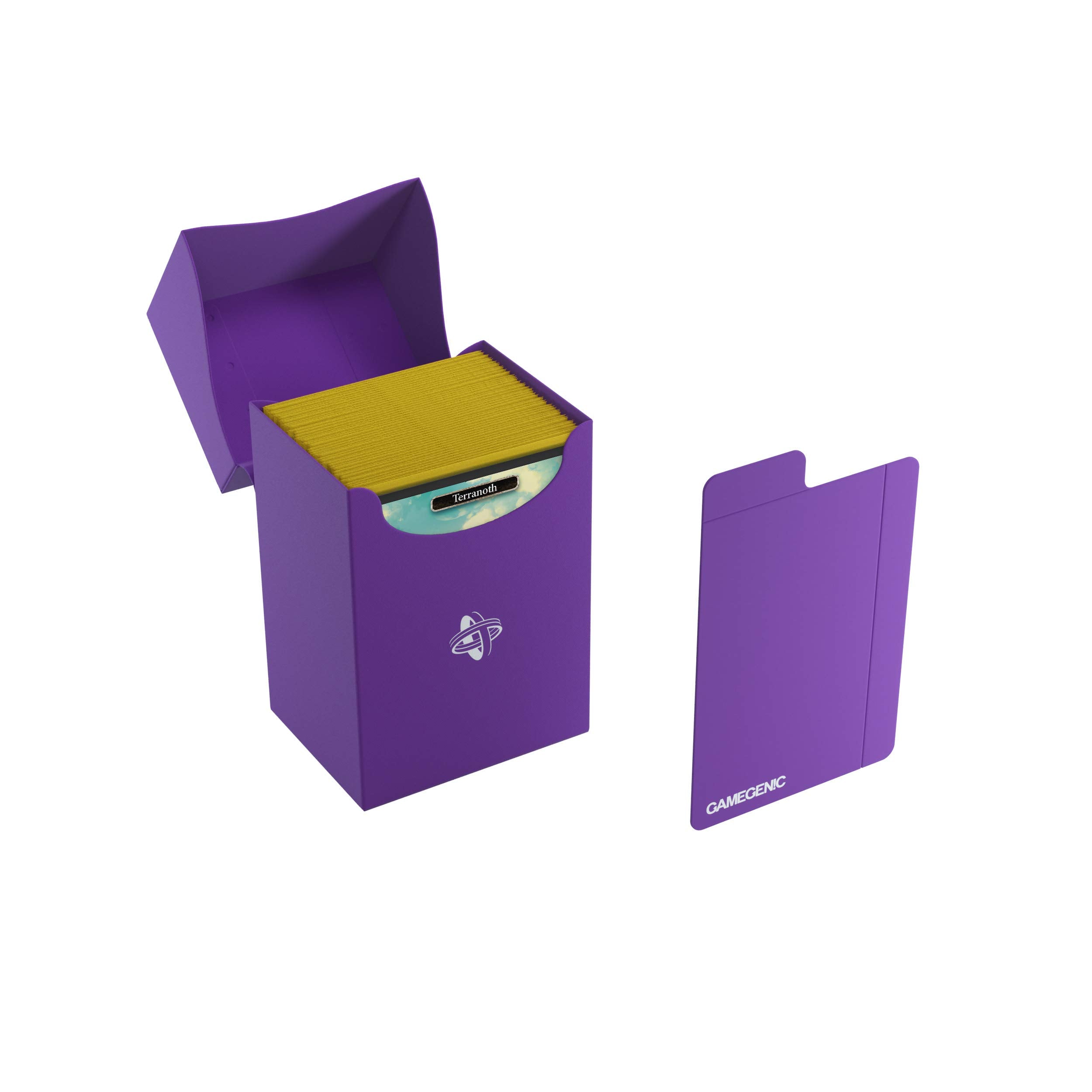 Gamegenic 80-Card Deck Holder - Purple for TCGs
