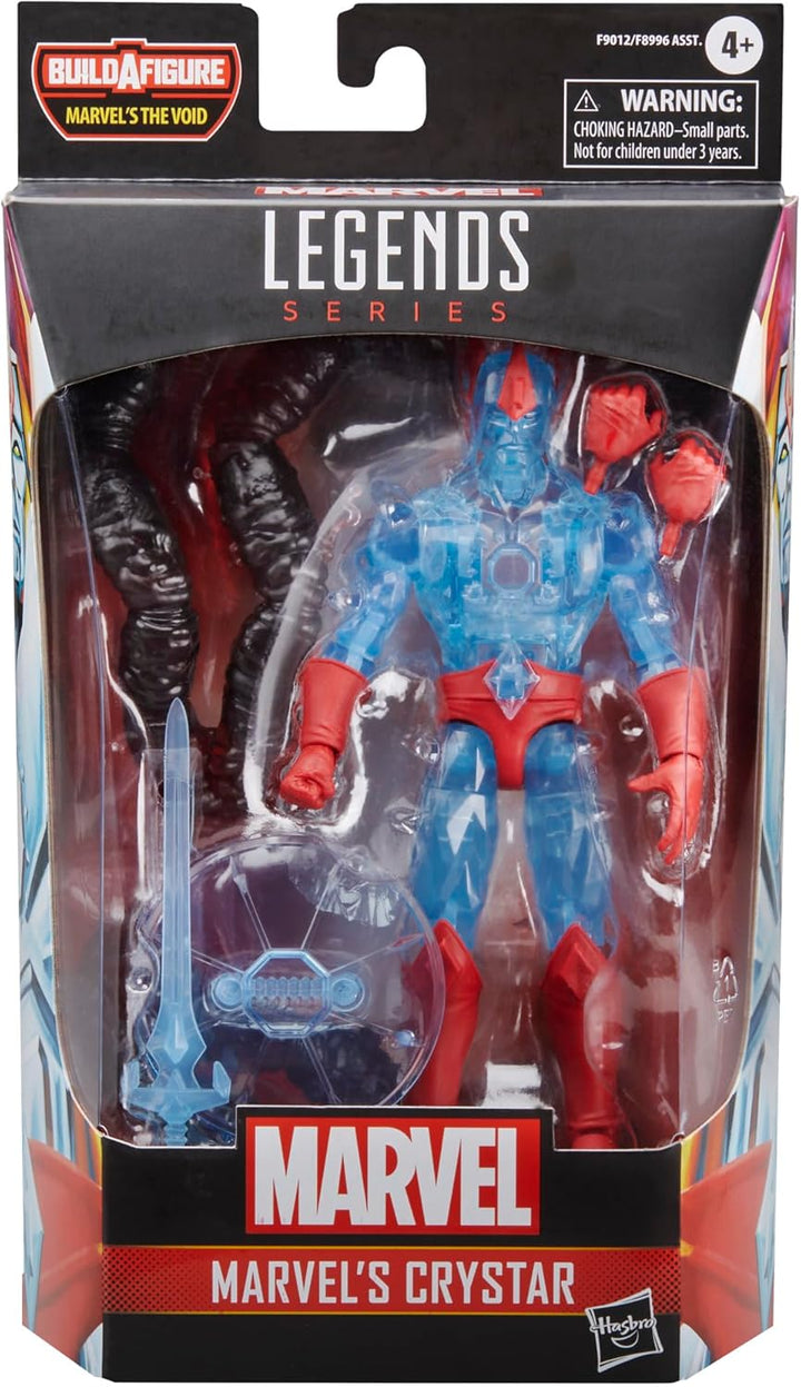 Hasbro Marvel Legends The Saga of Crystar - Crystar Action Figure with Build-A-Figure Parts (F9012)