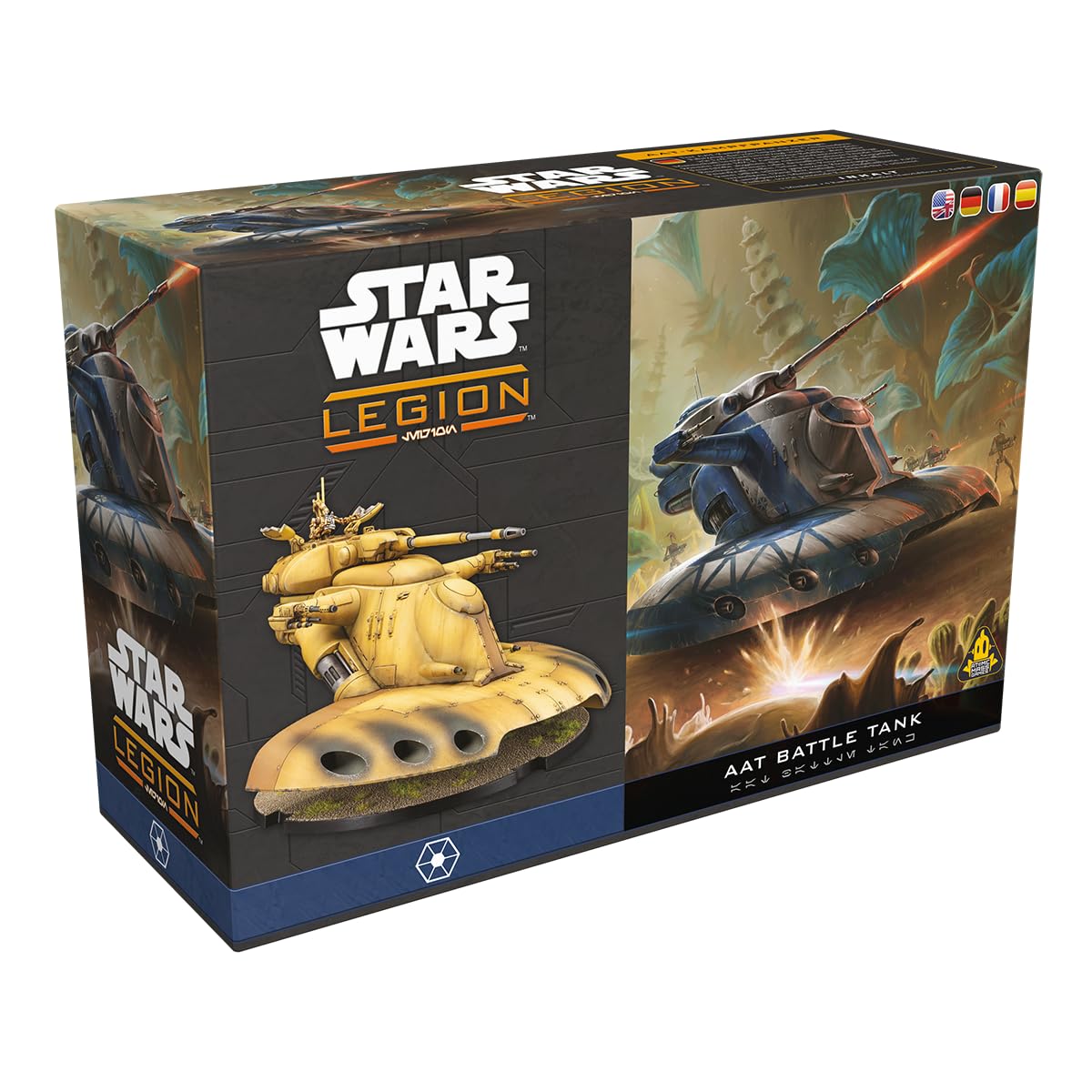 Asmodee Star Wars Legion - AAT Battle Tank Heavy Unit Expansion | Multilingual Reissue 1