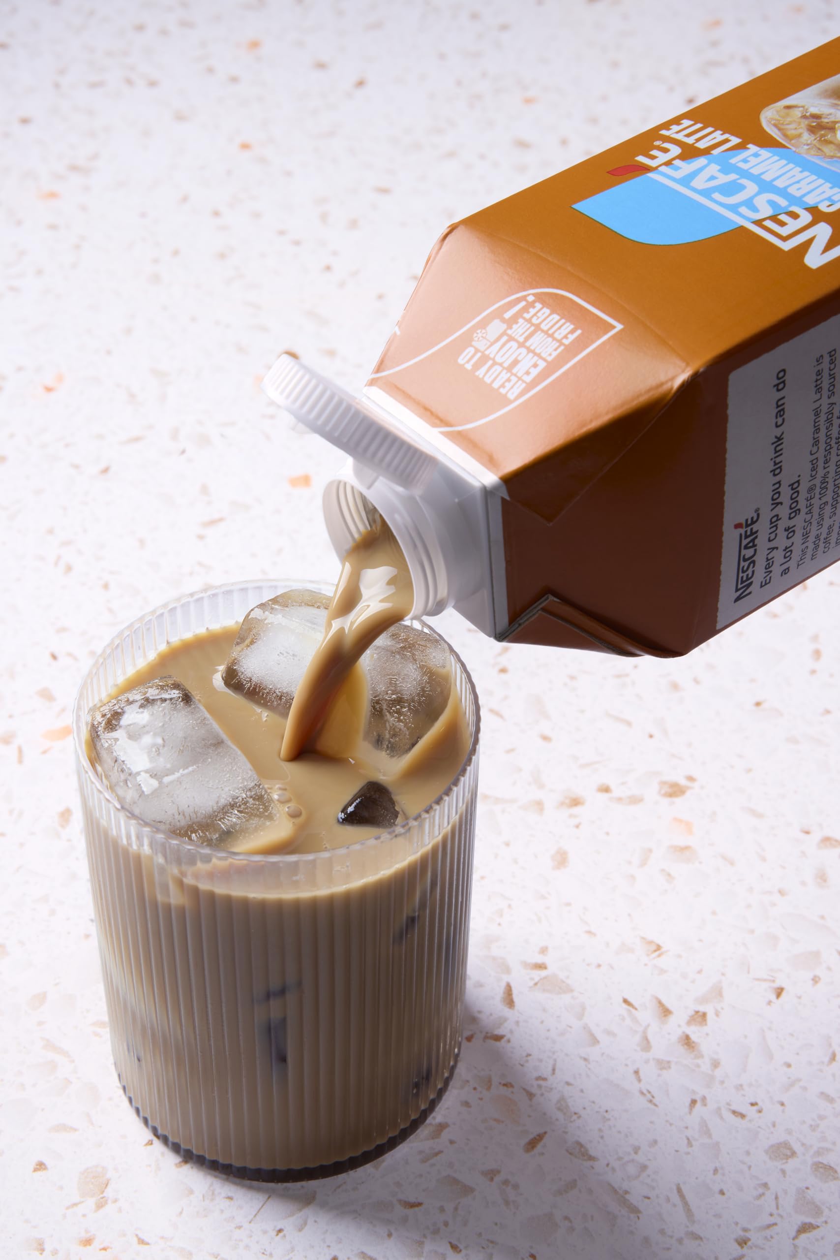 NESCAFÉ Iced Coffee Caramel Flavour Latte 750ml - Ready to Drink