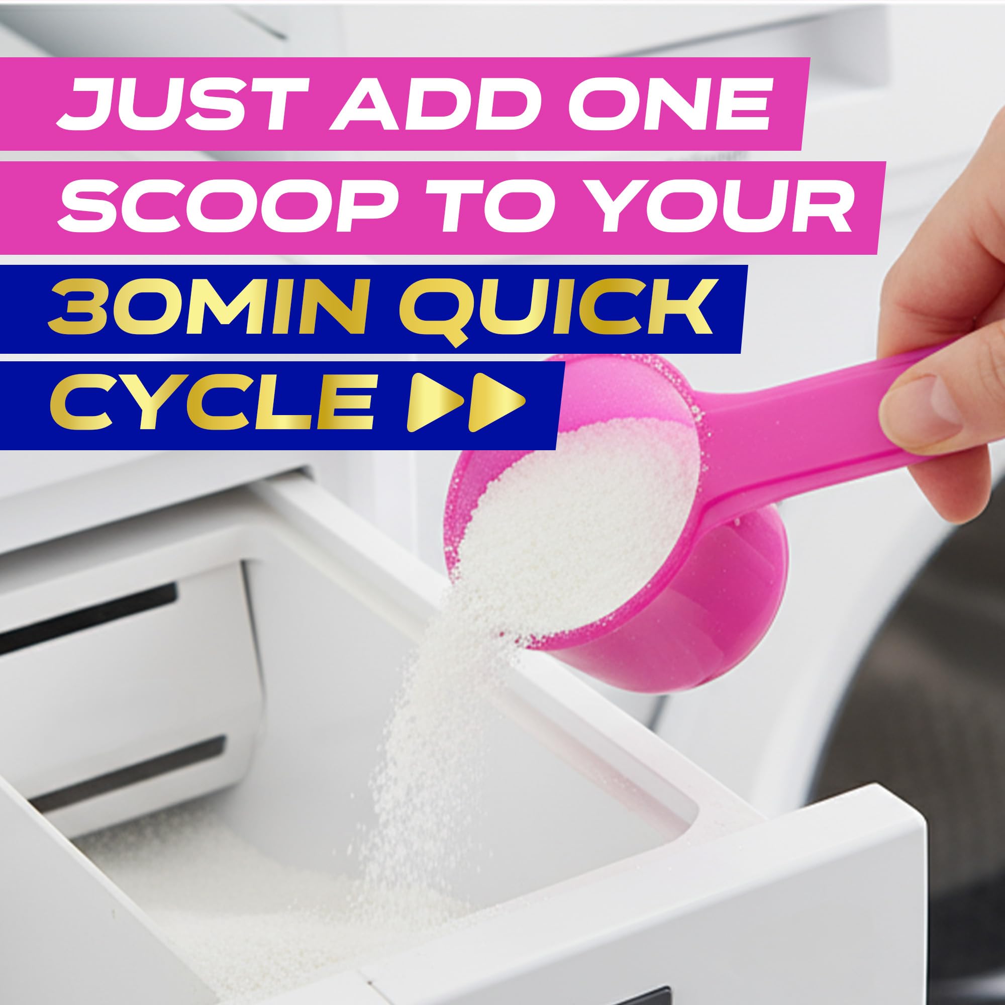 Vanish Turbo Stain Remover Powder - Boosted Oxi Action for Quick Wash | 1.9kg 7