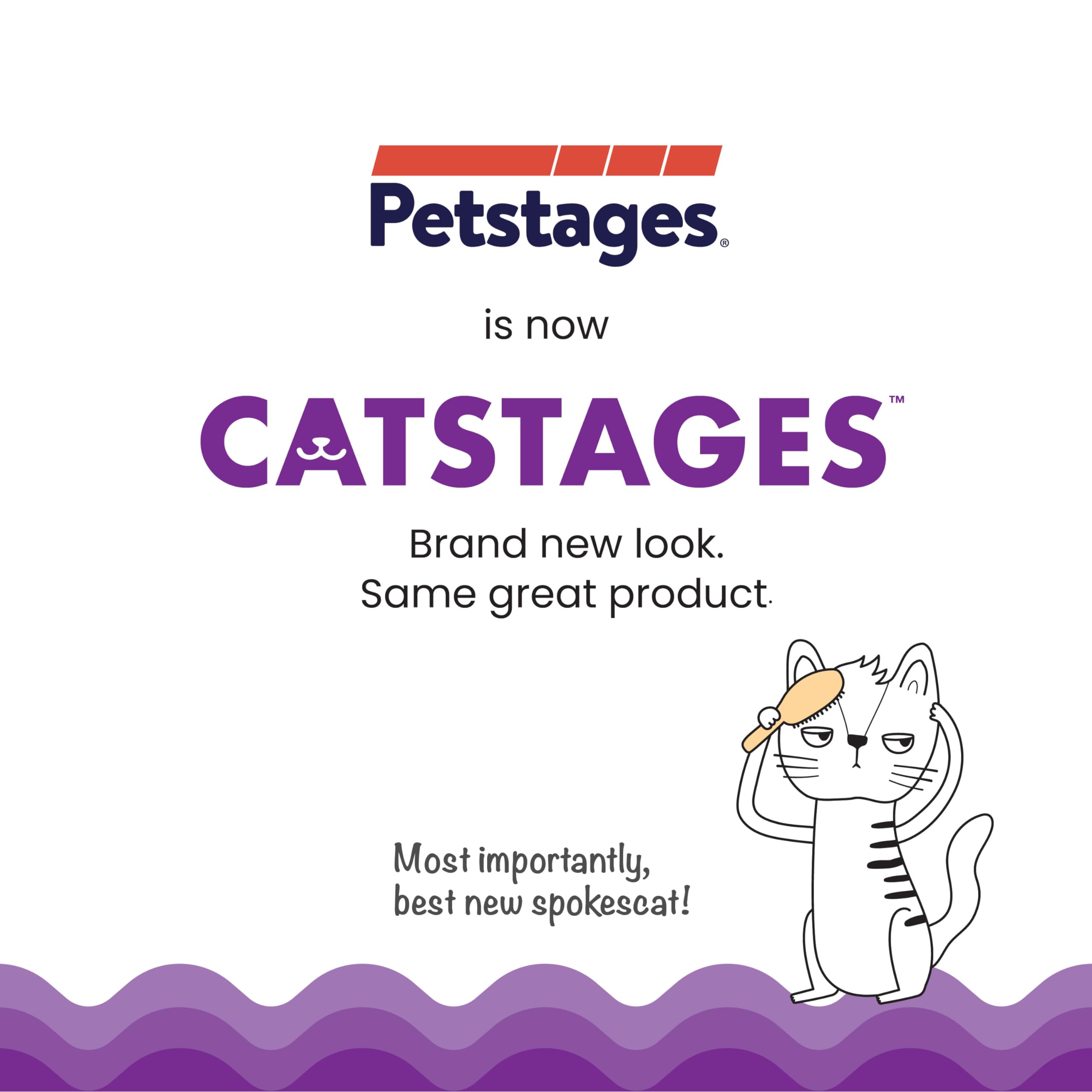 Catstages Hunt 'N Swat Treat Tumbler - Wobbles Rolls Dispenses Treats | Adjustable Difficulty 7