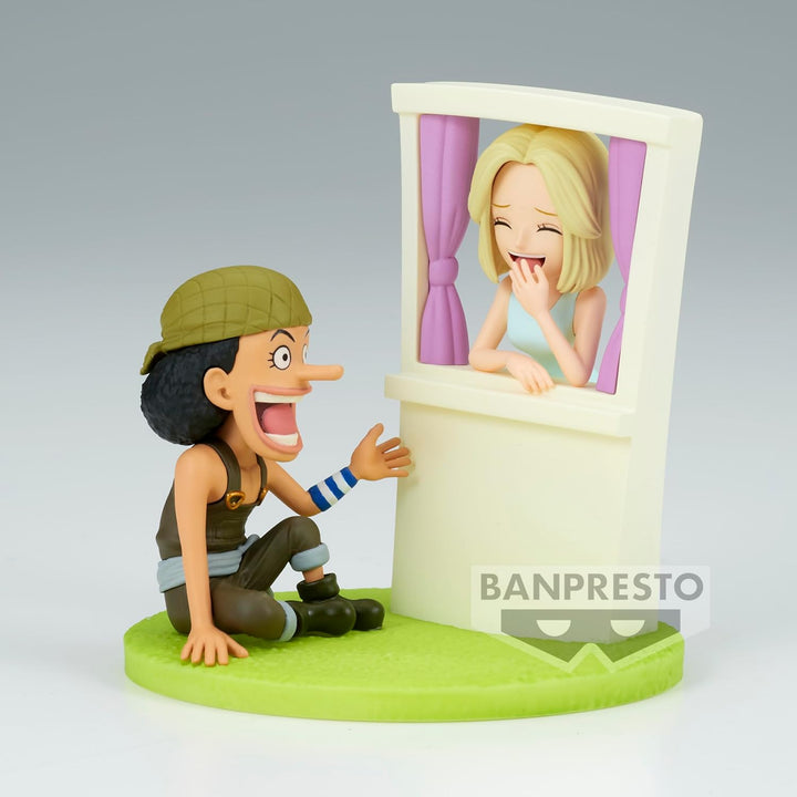 Banpresto World Collectable Figure One Piece - Usopp & Kaya Action Figure (BP88702P)