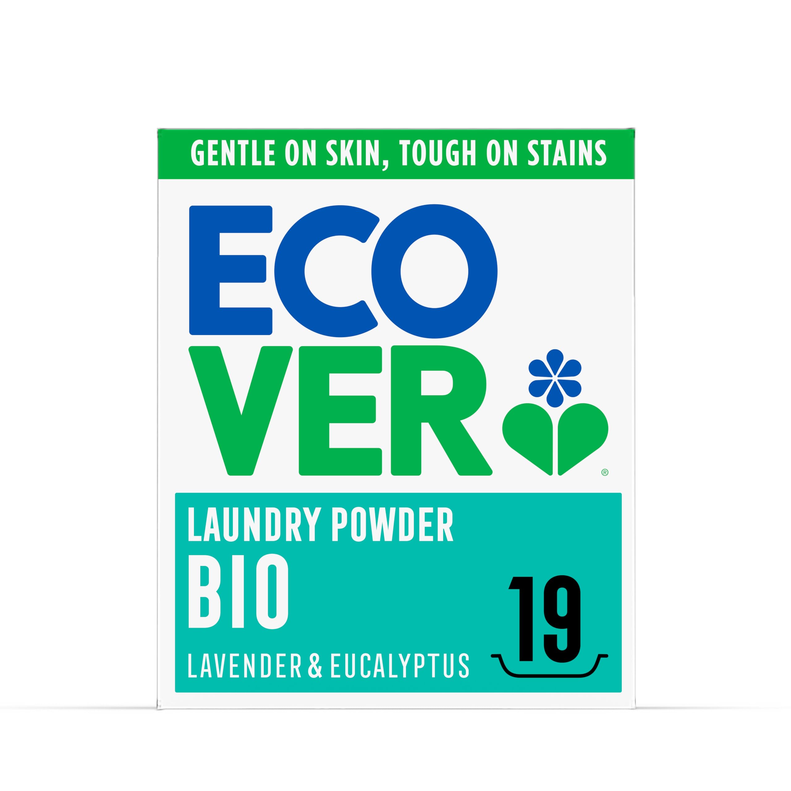 Ecover Bio Laundry Detergent Powder - Enzyme Enriched, Lavender Scent | 950 g