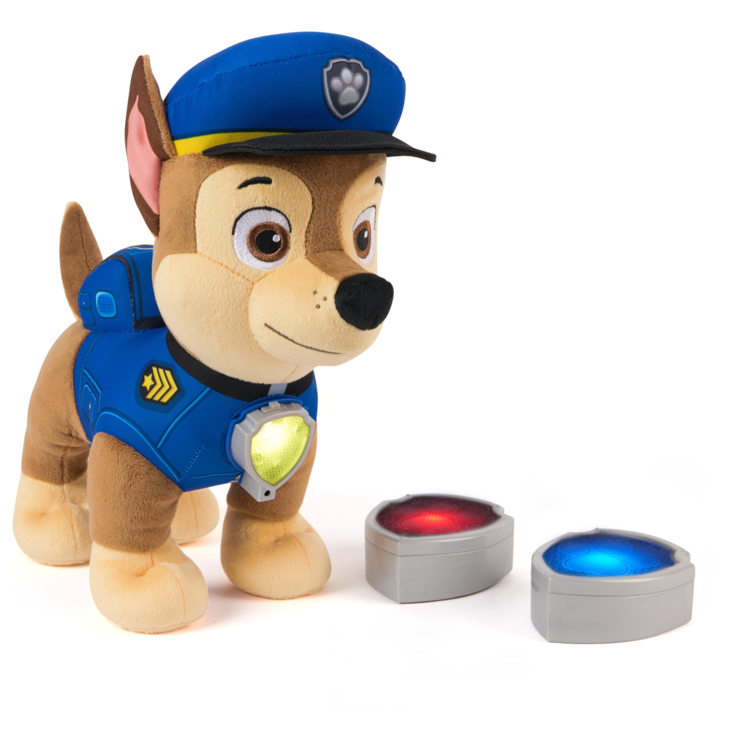 Paw Patrol Chase Interactive Plush Toy - 75+ Sounds & Phrases | 12 Inches | Ages 3+ 1