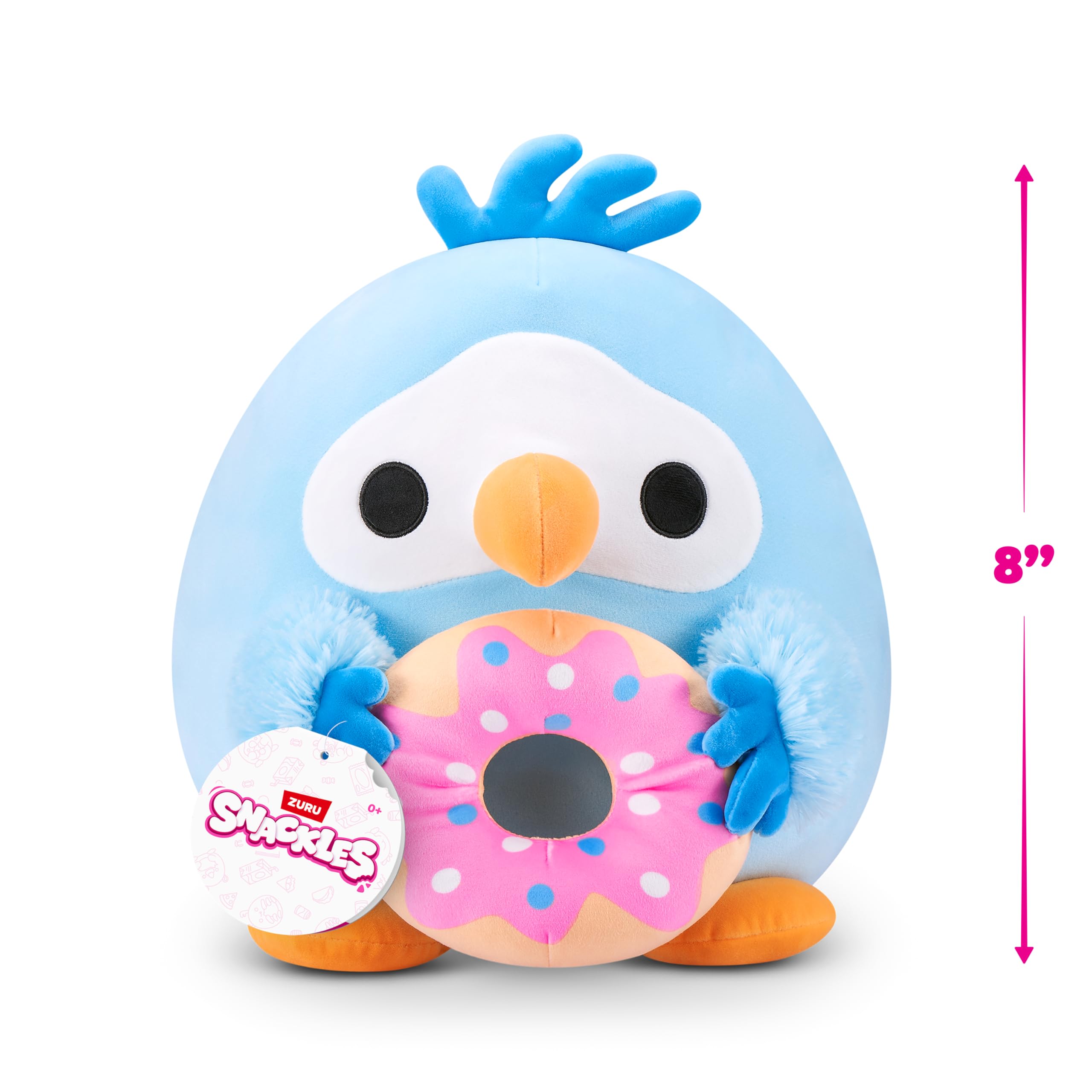 Snackles 8-inch Plush - Daniel Character | Super-Soft Polyester | Collectible Series 1 4