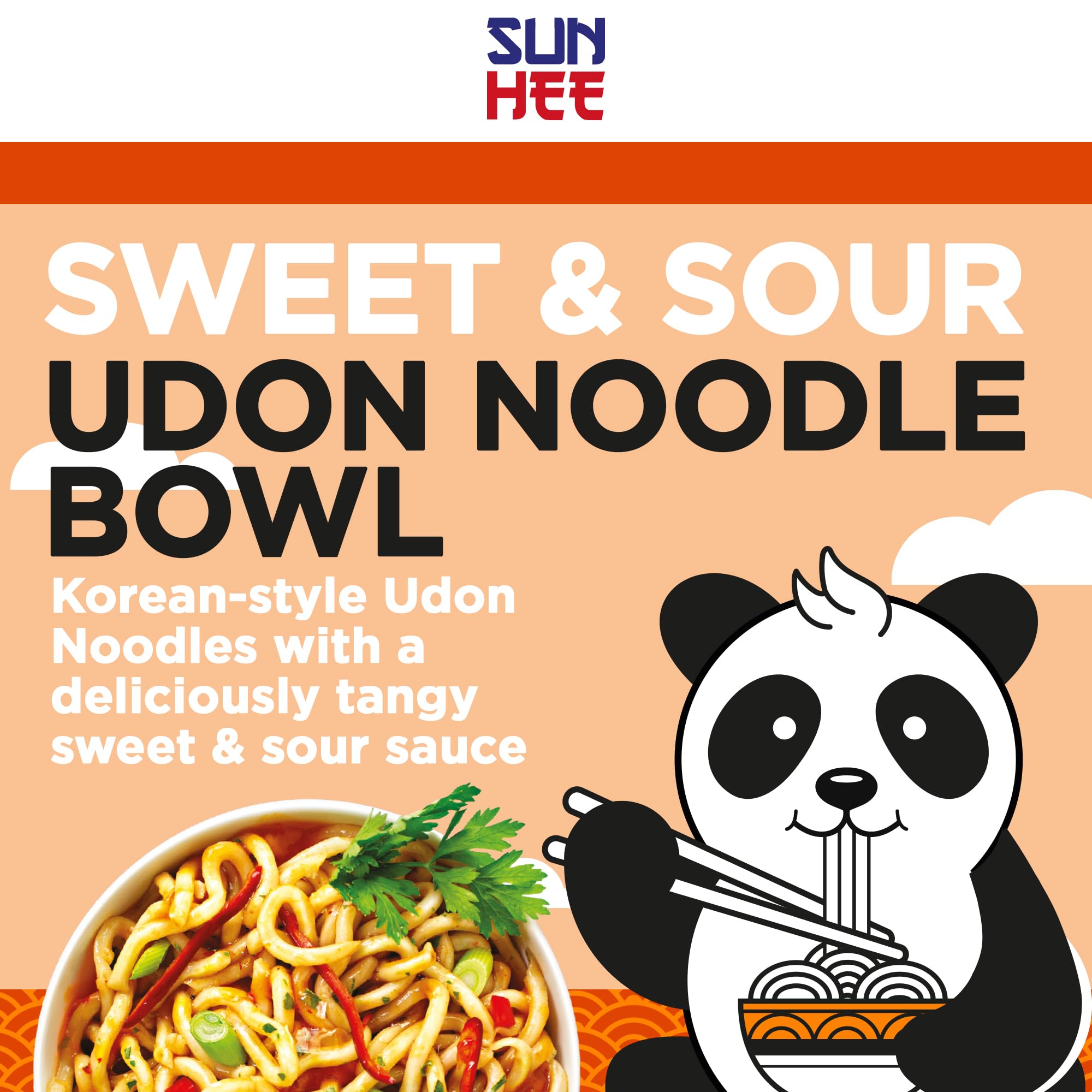 Sun Hee Sweet and Sour Udon Bowl 240g