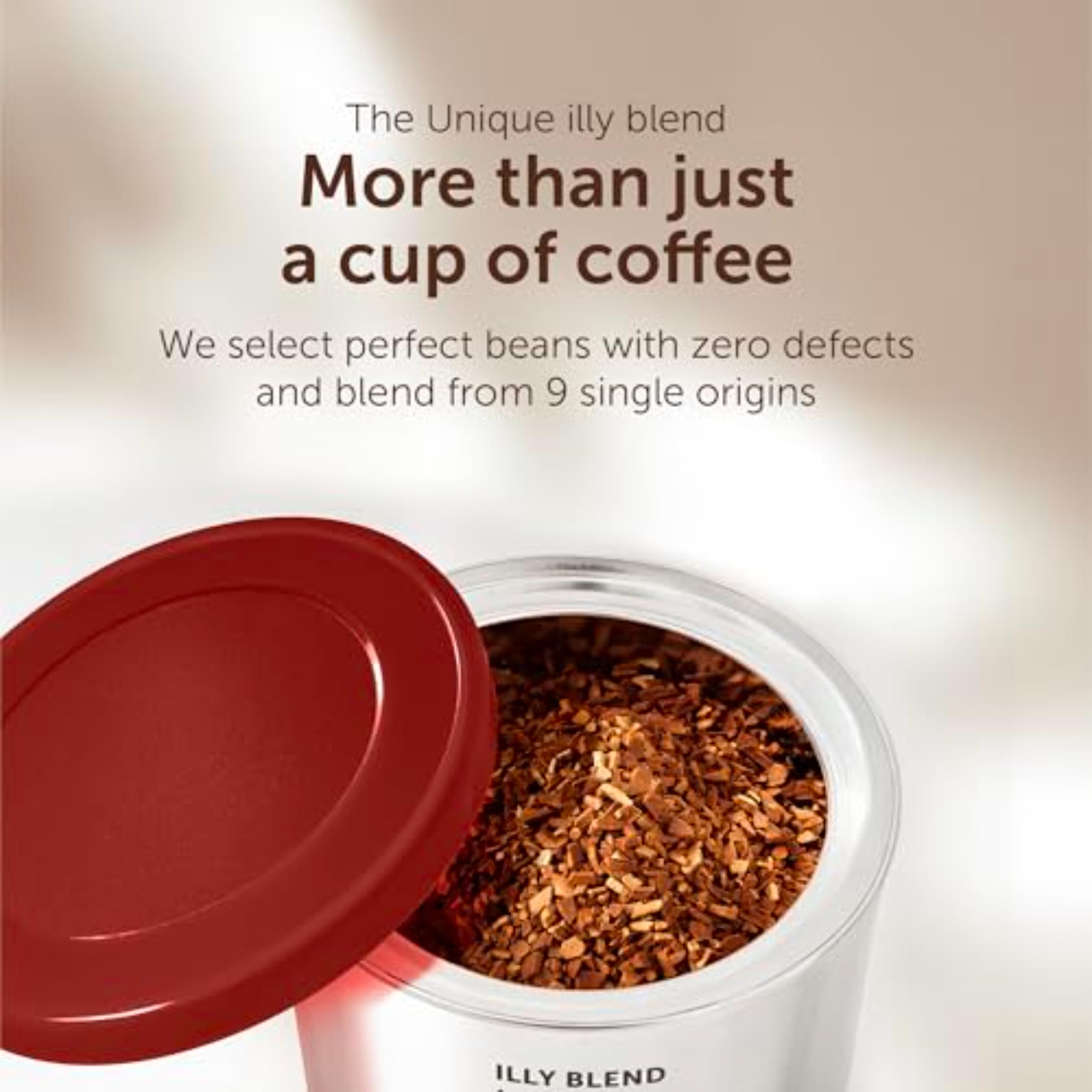 illy - Instant Coffee - Intenso Dark Roast - 100g - 100\u0025 Arabica Beans 6