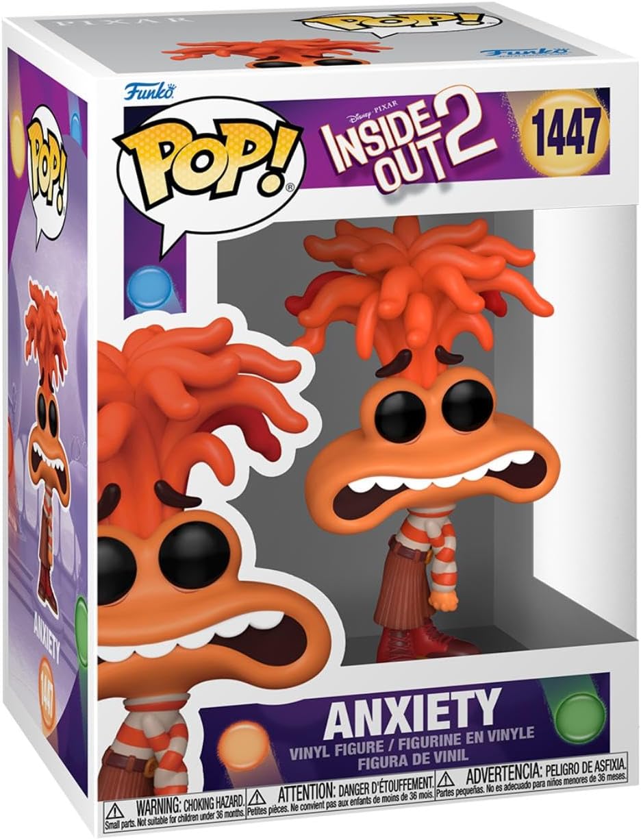 Funko Pop! Disney Pixar Inside Out 2 - Anxiety Vinyl Figure (75996)