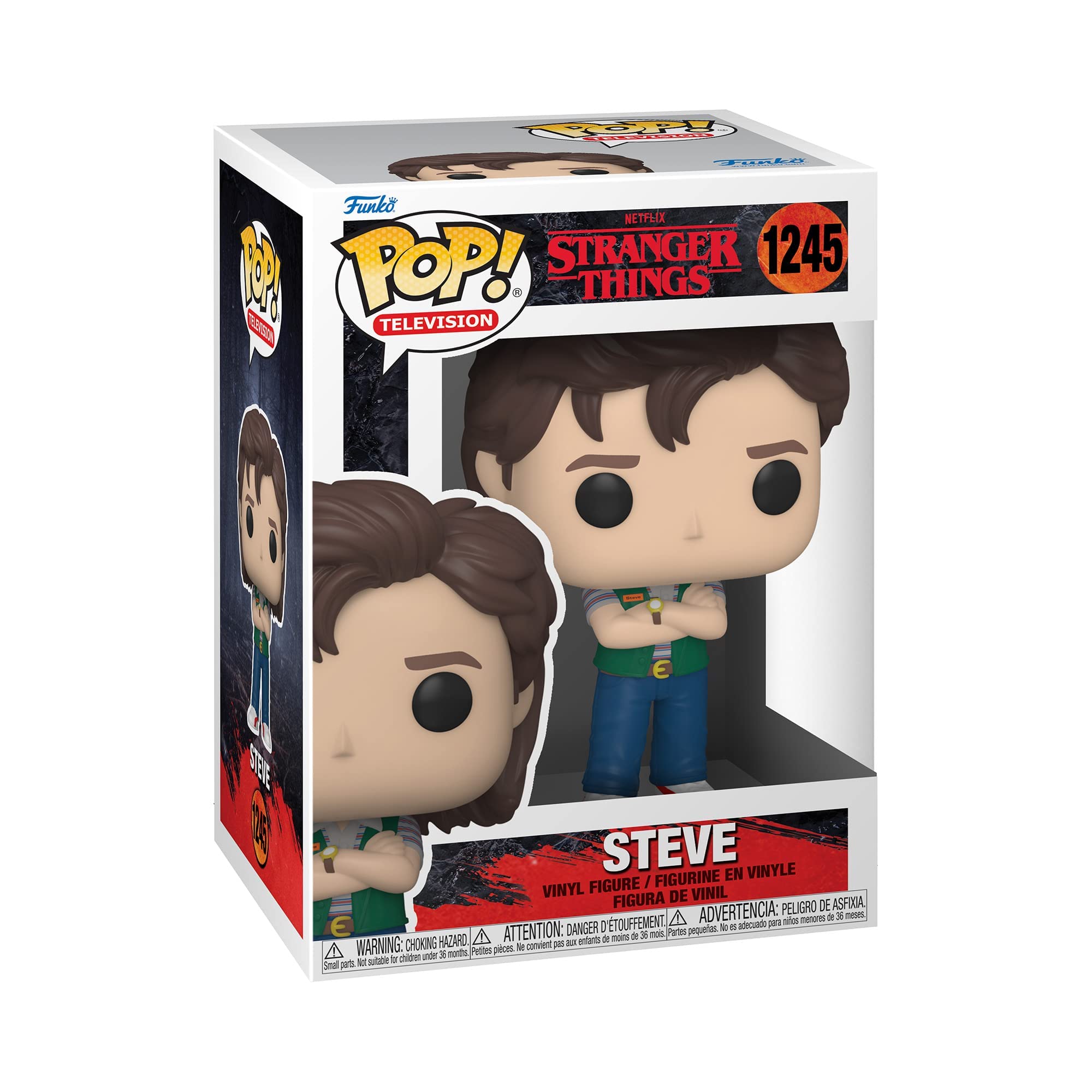 Funko Pop! TV: Stranger Things - Steve Harrington Vinyl Figure 5