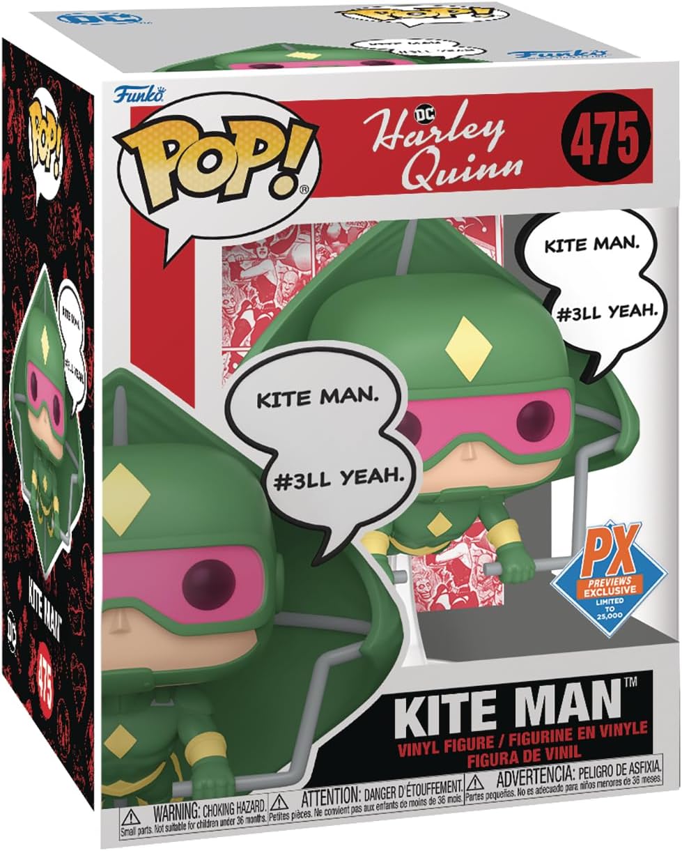 Funko Pop! Premium DC Heroes - Kite Man Vinyl Figure (San Diego 2024 Previews Exclusive)