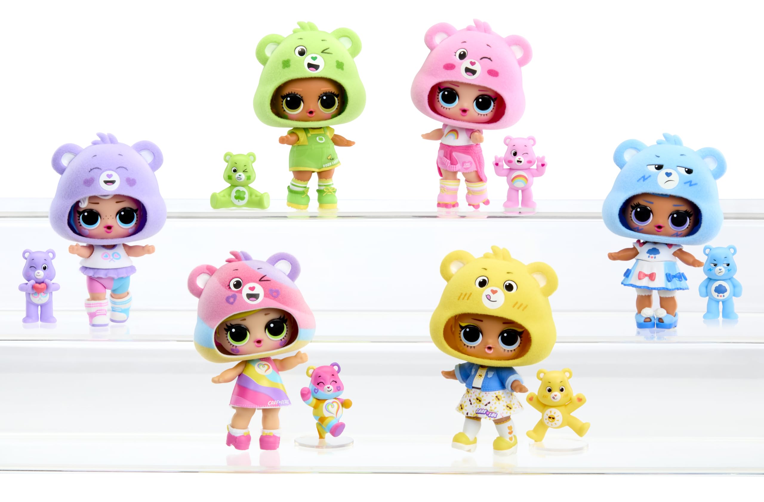 L.O.L. Surprise! Loves Care Bears Tots - 6 Surprise Dolls with Fashions & Collectible Bears 5