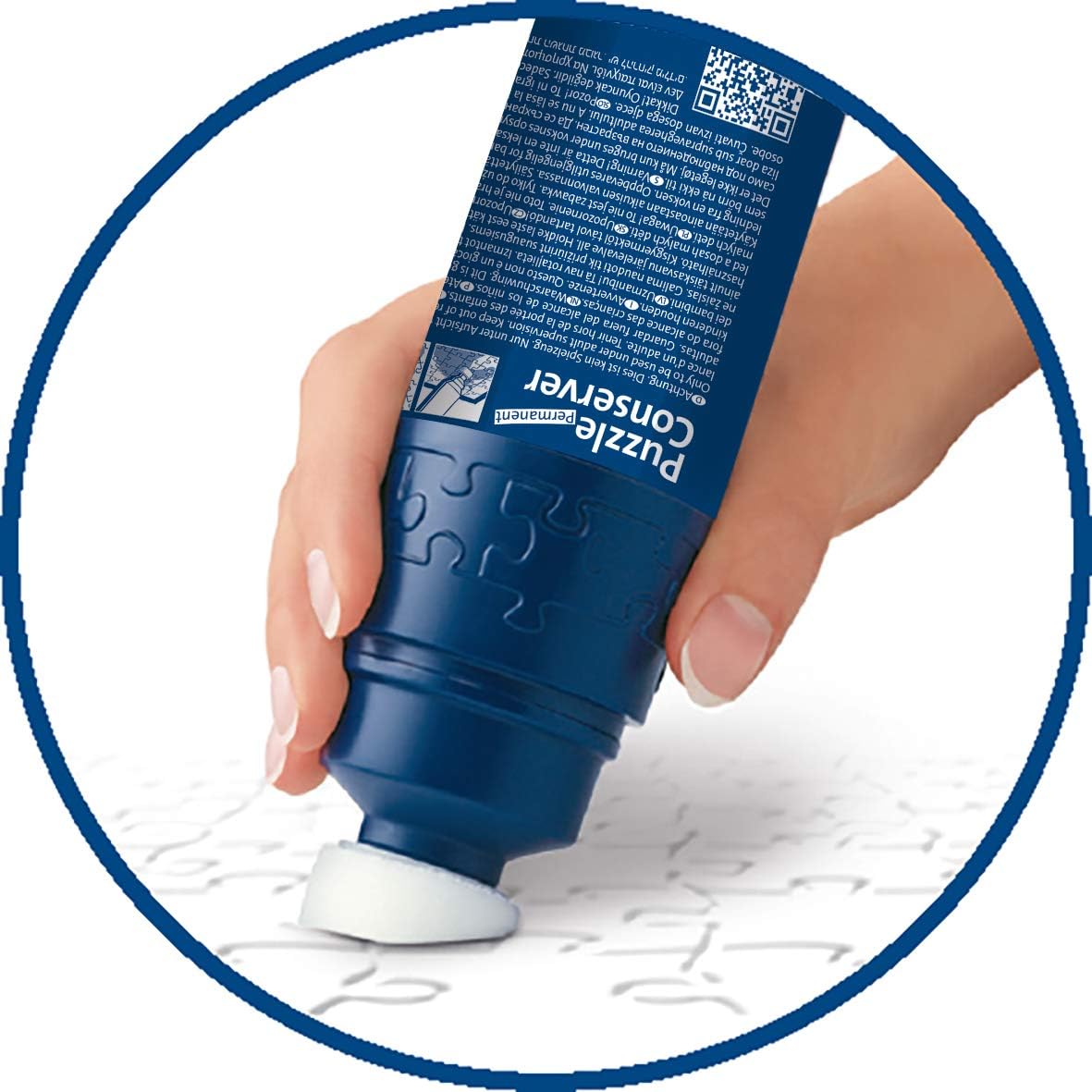 Ravensburger Puzzle Conserver for 1000-Piece Jigsaws - 200ml Adhesive for Puzzle Preservation 5