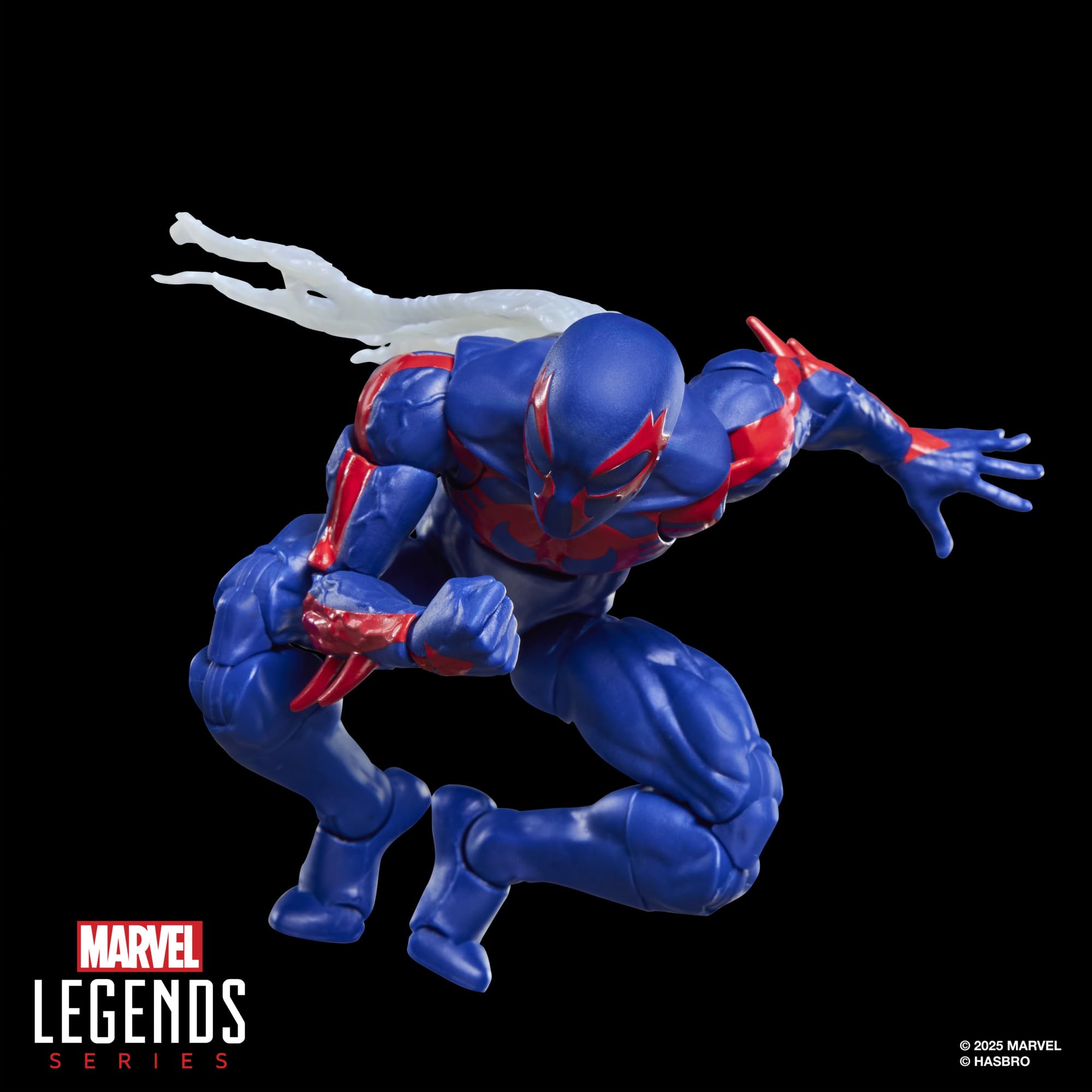 SPIDER-MAN Marvel Legends Series Spider-Man 2099 Retro Cardback Action Figure | 6 Inch 4