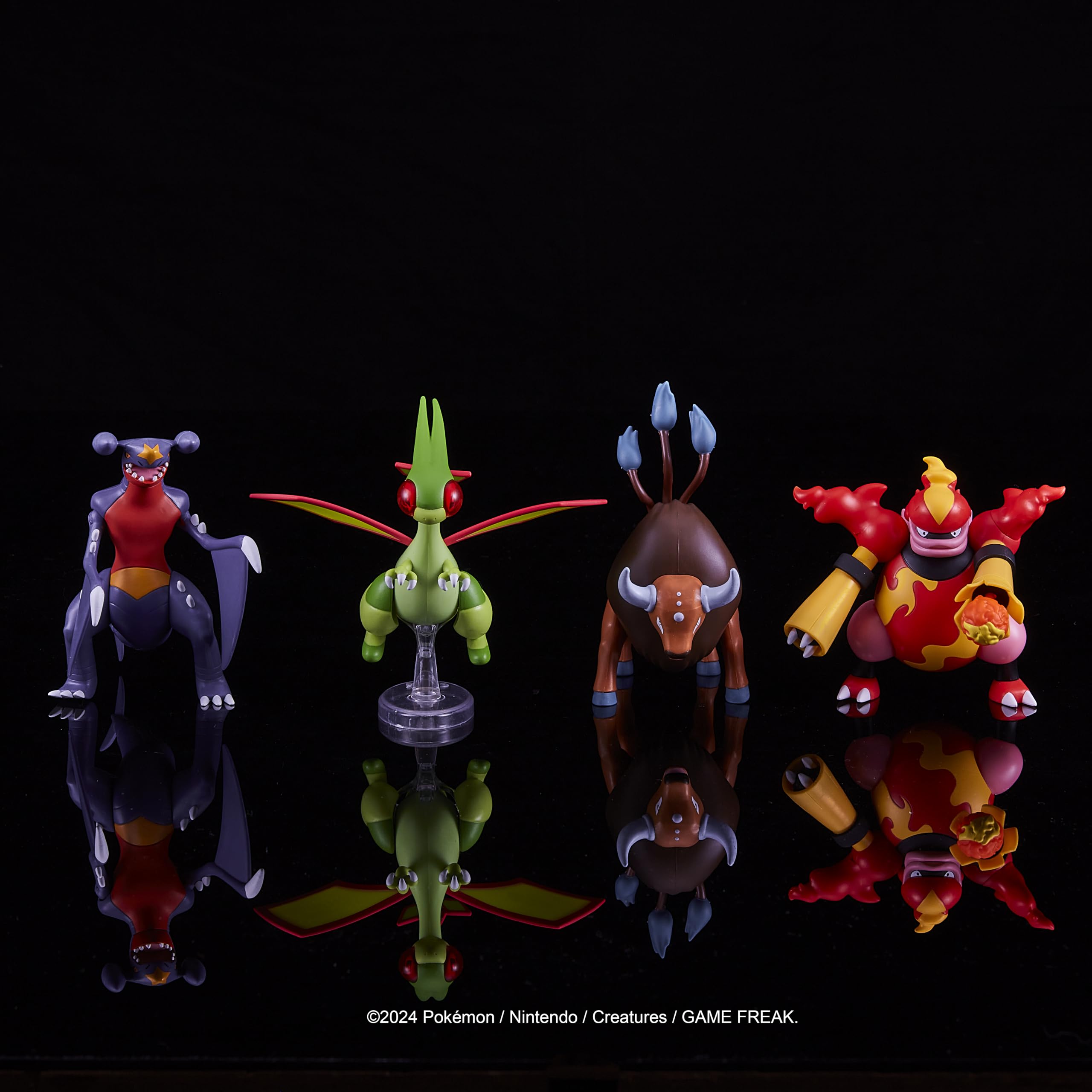 Pokémon Battle Feature Figure 4 Pack - 4.5-Inch Battle Ready Figures with Articulated Limbs 6