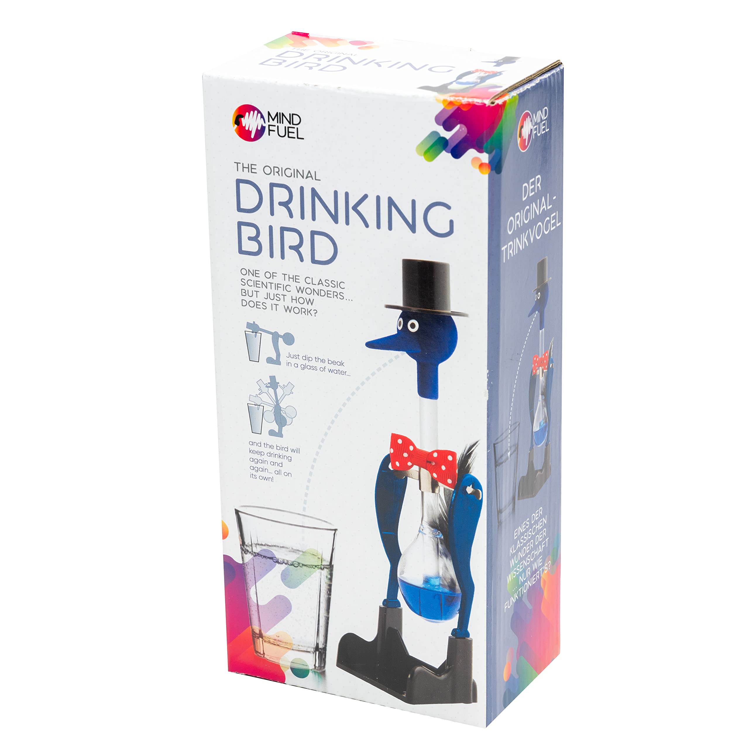 Drinking Bird Toy - STEM Educational Desk Toy for Kids 5+