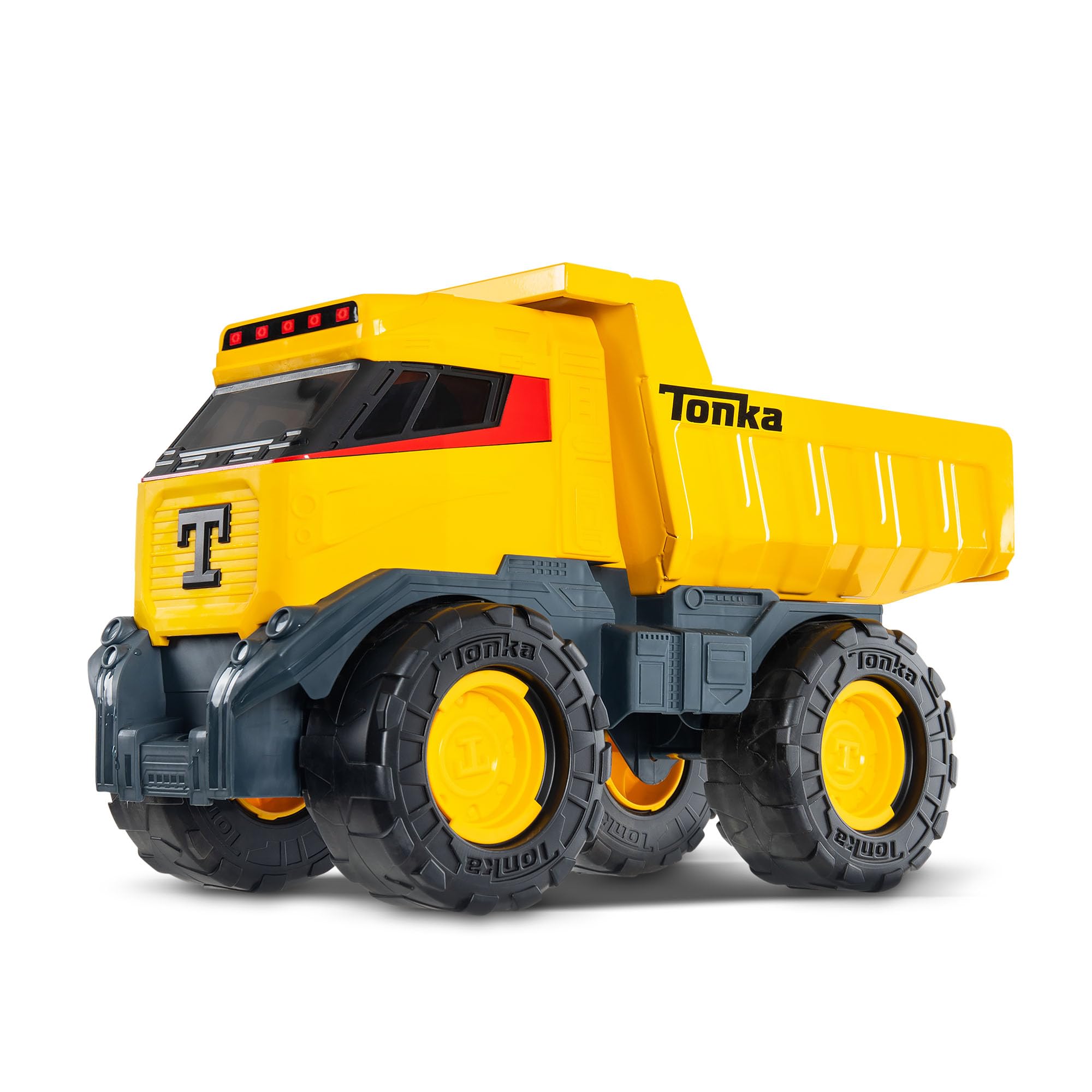 Tonka Next Gen Mighty Dump Truck - Heavy-Duty Steel Construction for Kids 3+