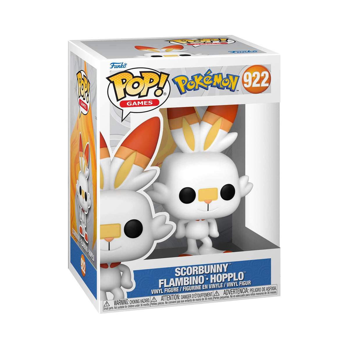 Funko POP! Games Pokémon Scorbunny Collectable Vinyl Figure