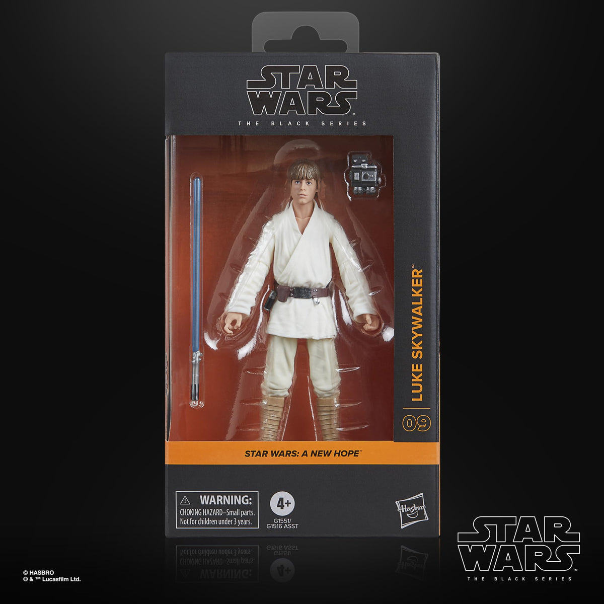 Star Wars The Black Series Luke Skywalker Action Figure - 15 cm, Ages 4+