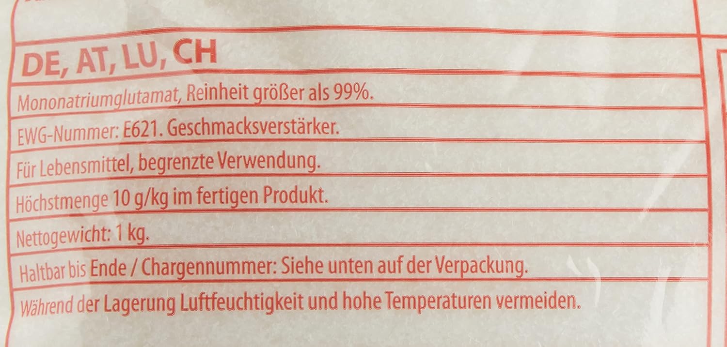 Ajinomoto - Mononatriumglutamat 1 kg 5