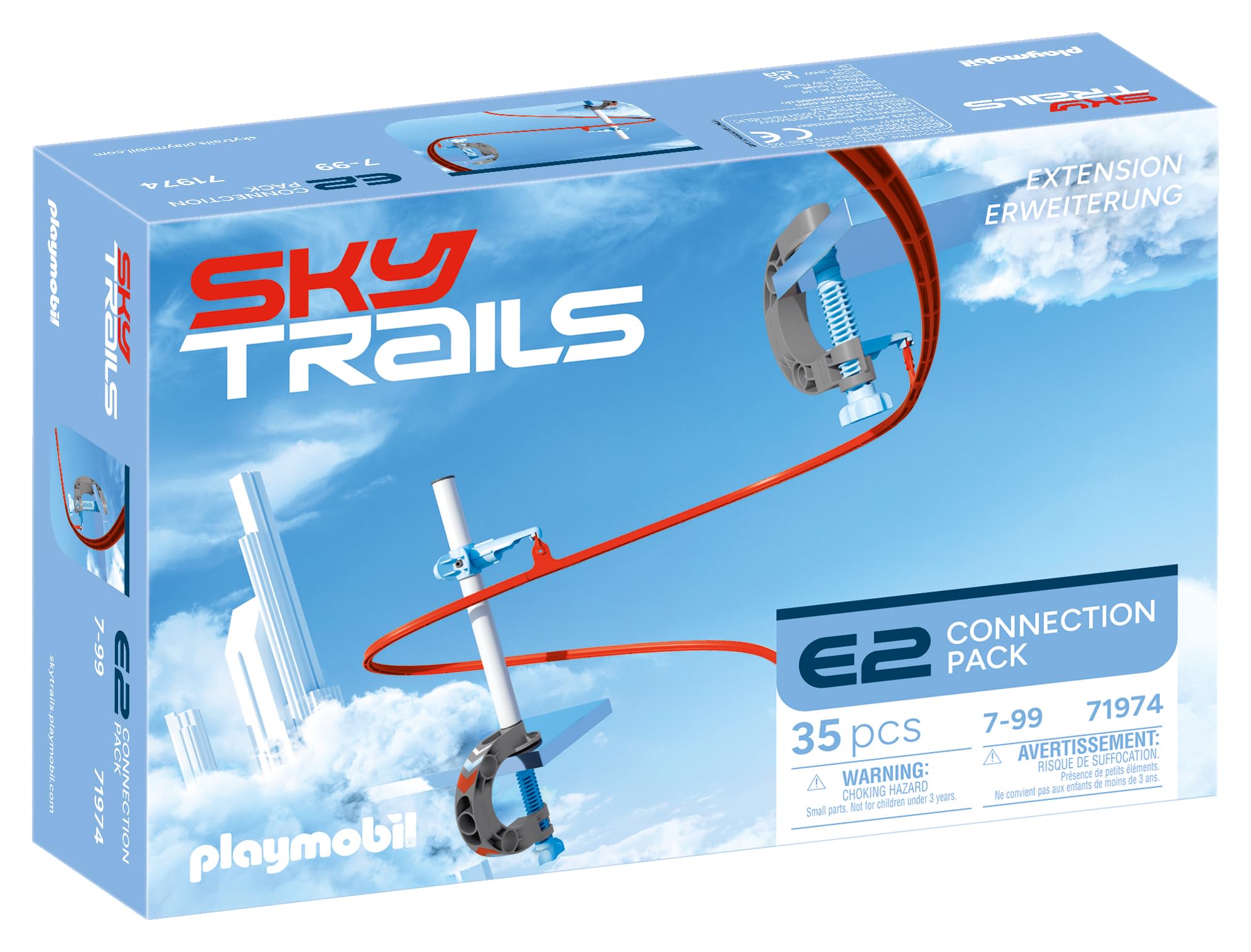 Sky Trails Connection Pack - Expansion Set for Building Exciting Racing Tracks 9