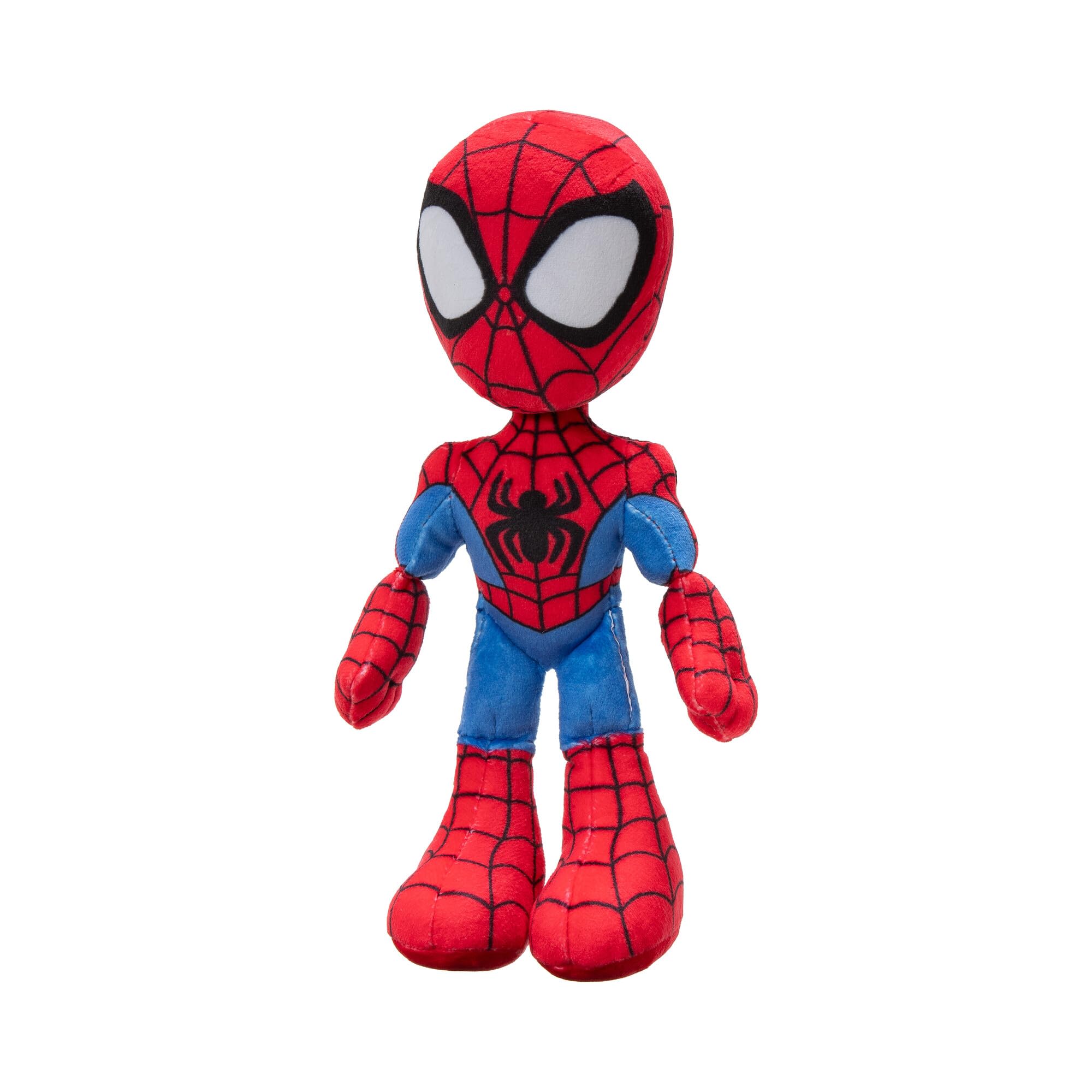 Spidey and His Amazing Friends SNF0002 Spider-Man Soft Plush Toy - 20cm Red Collectible for Kids 5
