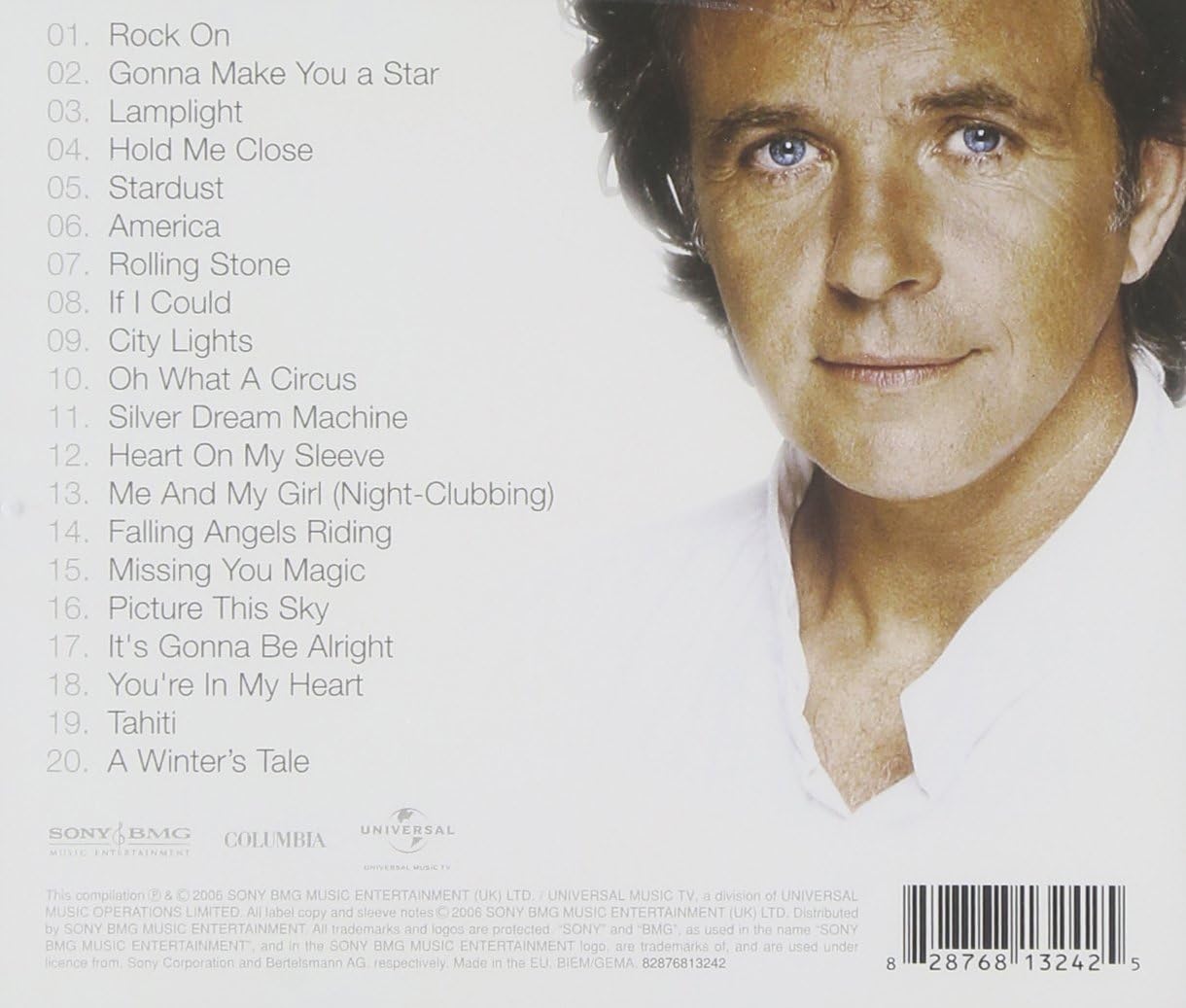David Essex Greatest Hits - Rock On City Lights CD Compilation