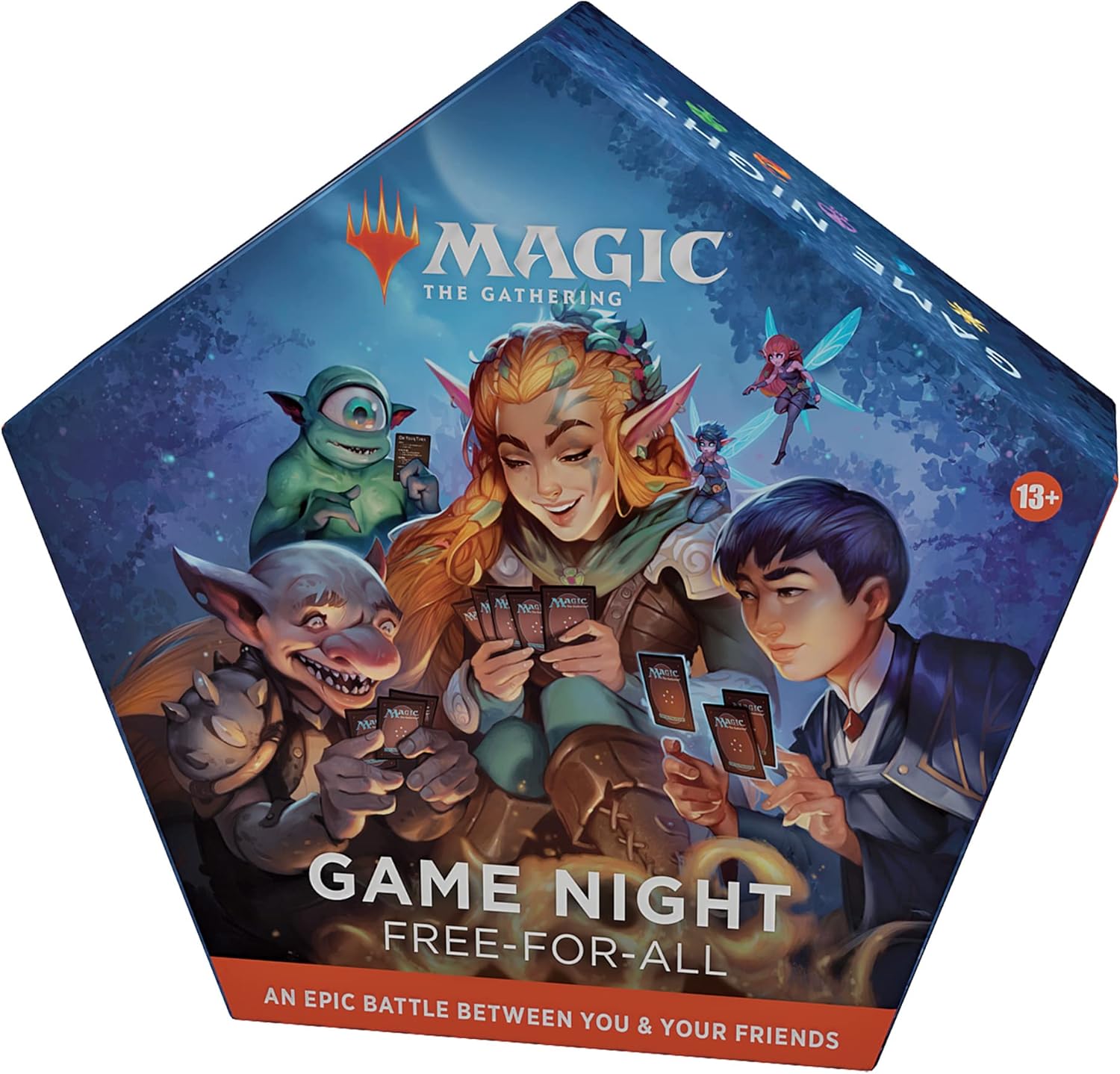 Magic: The Gathering Game Night: Free-for-All 2022 Fantasy Card Game for 2–5 Players