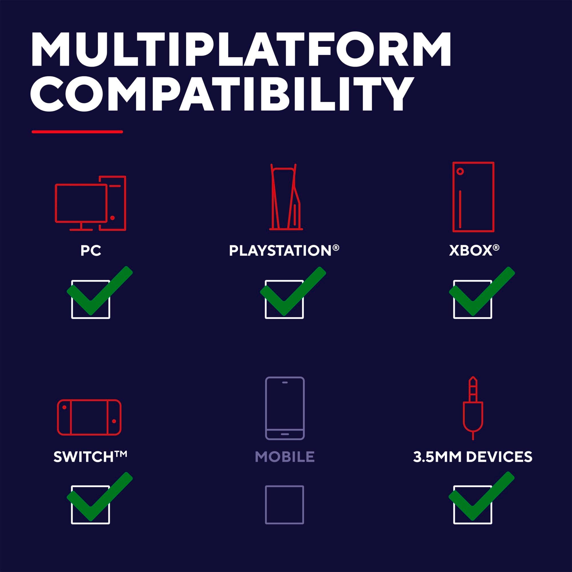Trust Gaming Ravox GX1492 Gaming Headset with 50mm Drivers for PS5, PS4, Switch, PC, Mobile - 3.5mm Audio 3